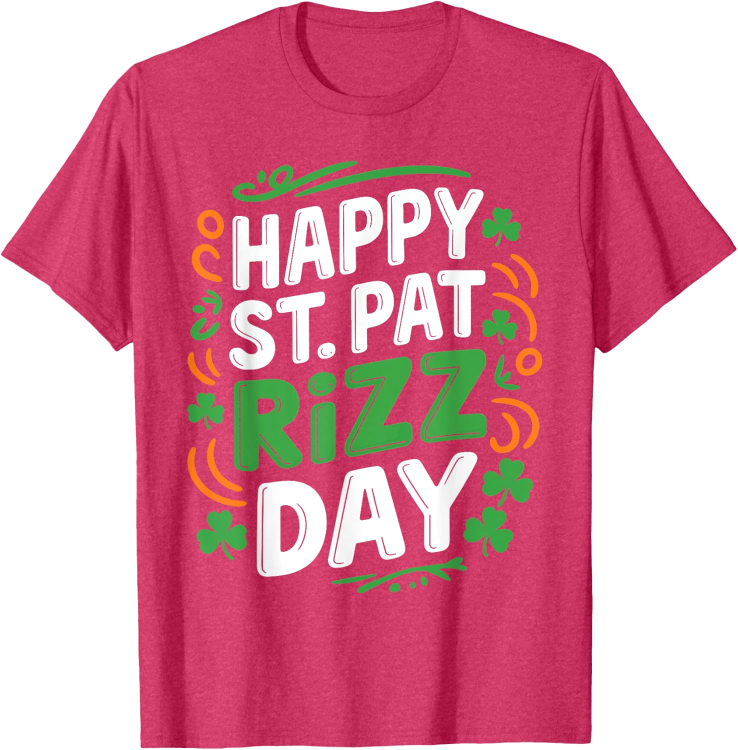 Happy St Pat Rizz Day St Patrick's Day Irish T-Shirt for Celebration - 11