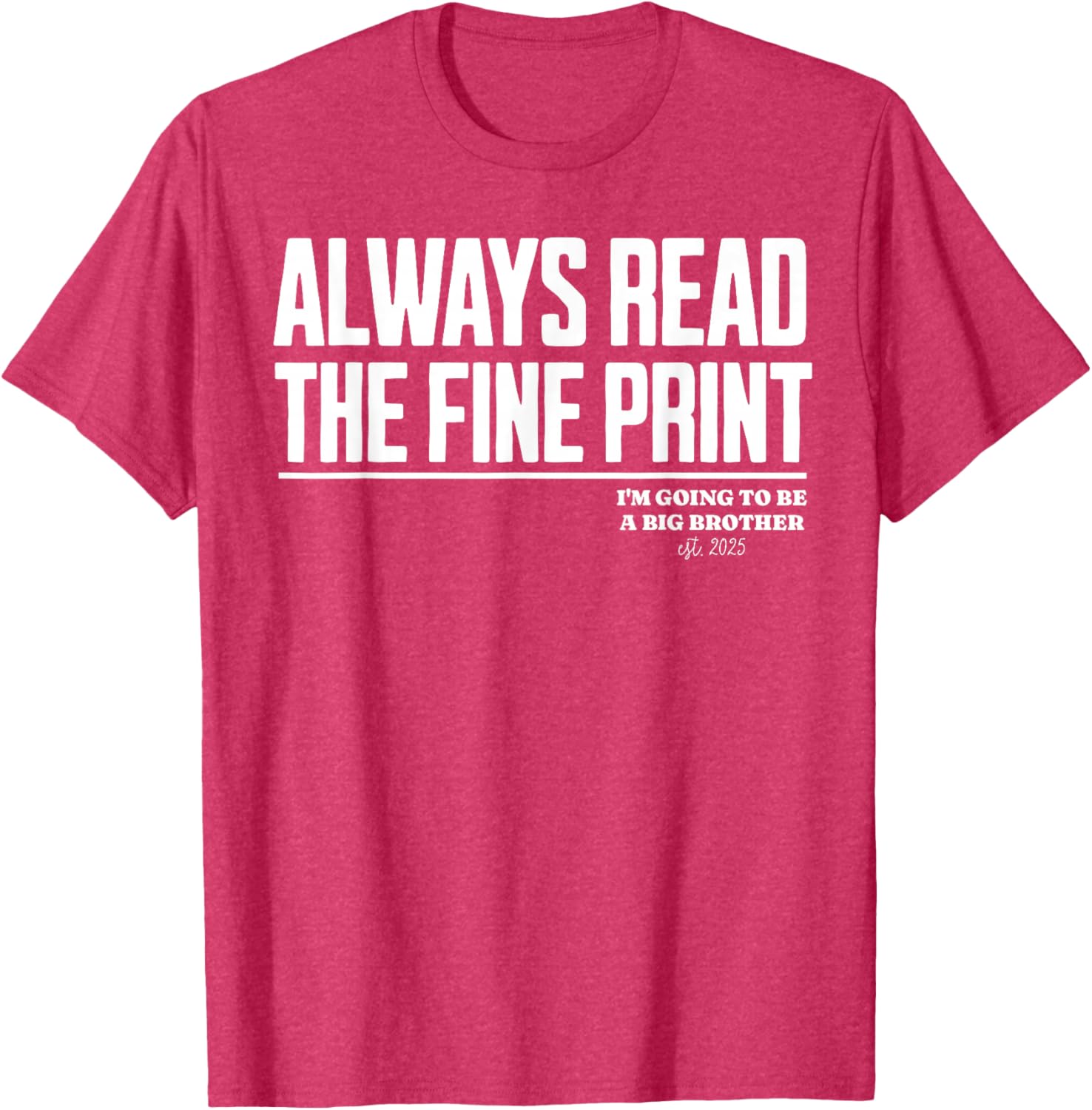 Big Brother 2025 Pregnancy Announcement T-Shirt for Fun Family Reveal - 5