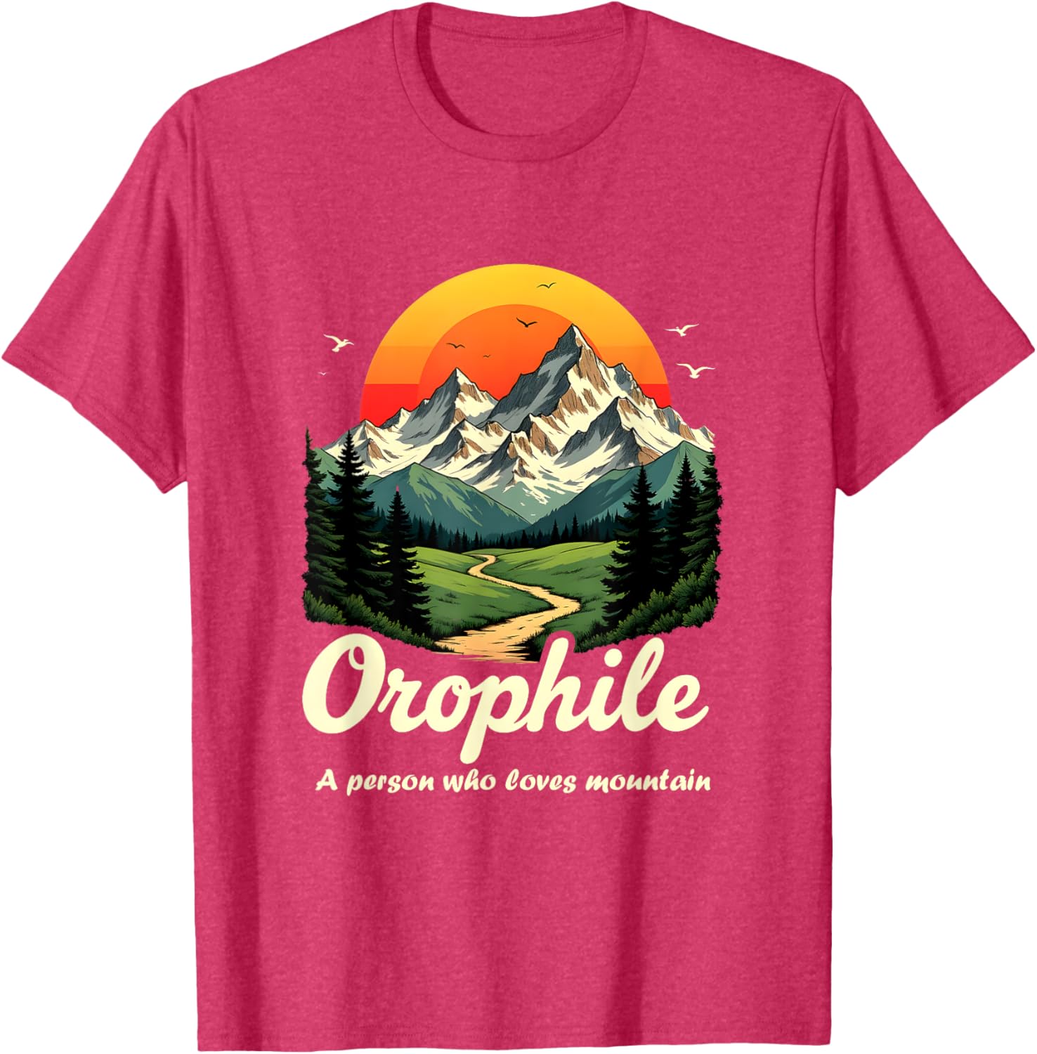 Mountain Lover T-Shirt for Outdoorsy Orophiles - Nature Gift Idea - 18