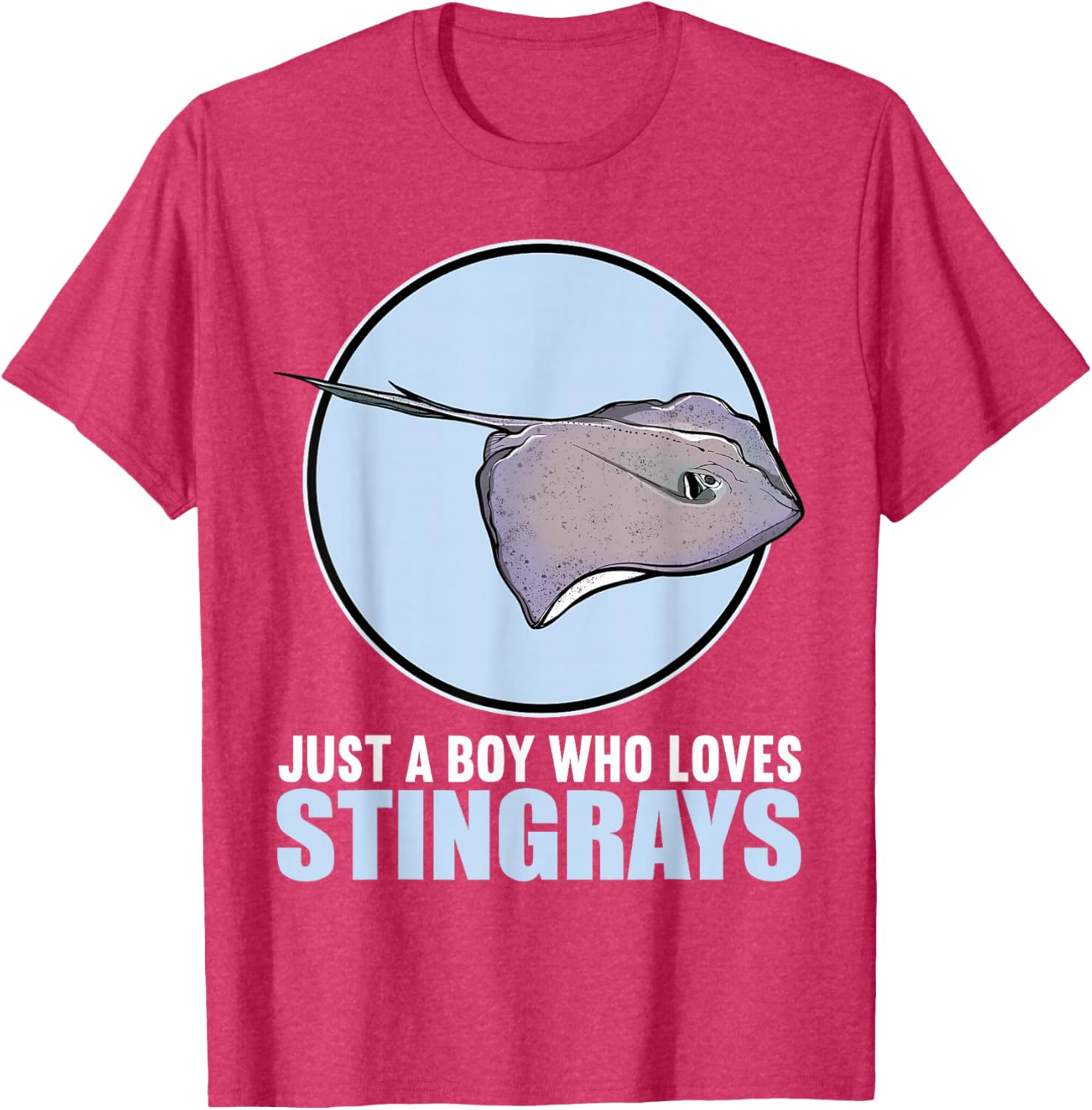 Just a Boy Who Loves Stingrays Cute Stingray T-Shirt for Kids - 22