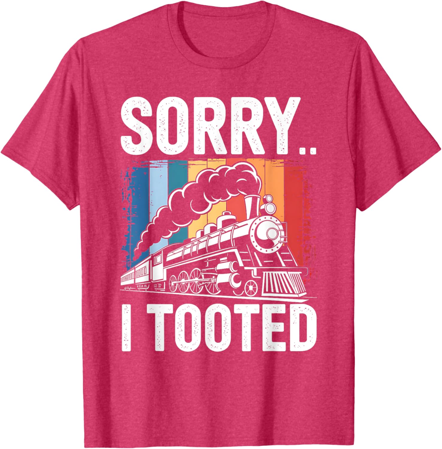 Funny Train Sorry I Tooted T-Shirt for Kids - Perfect Railroad Gift - 24