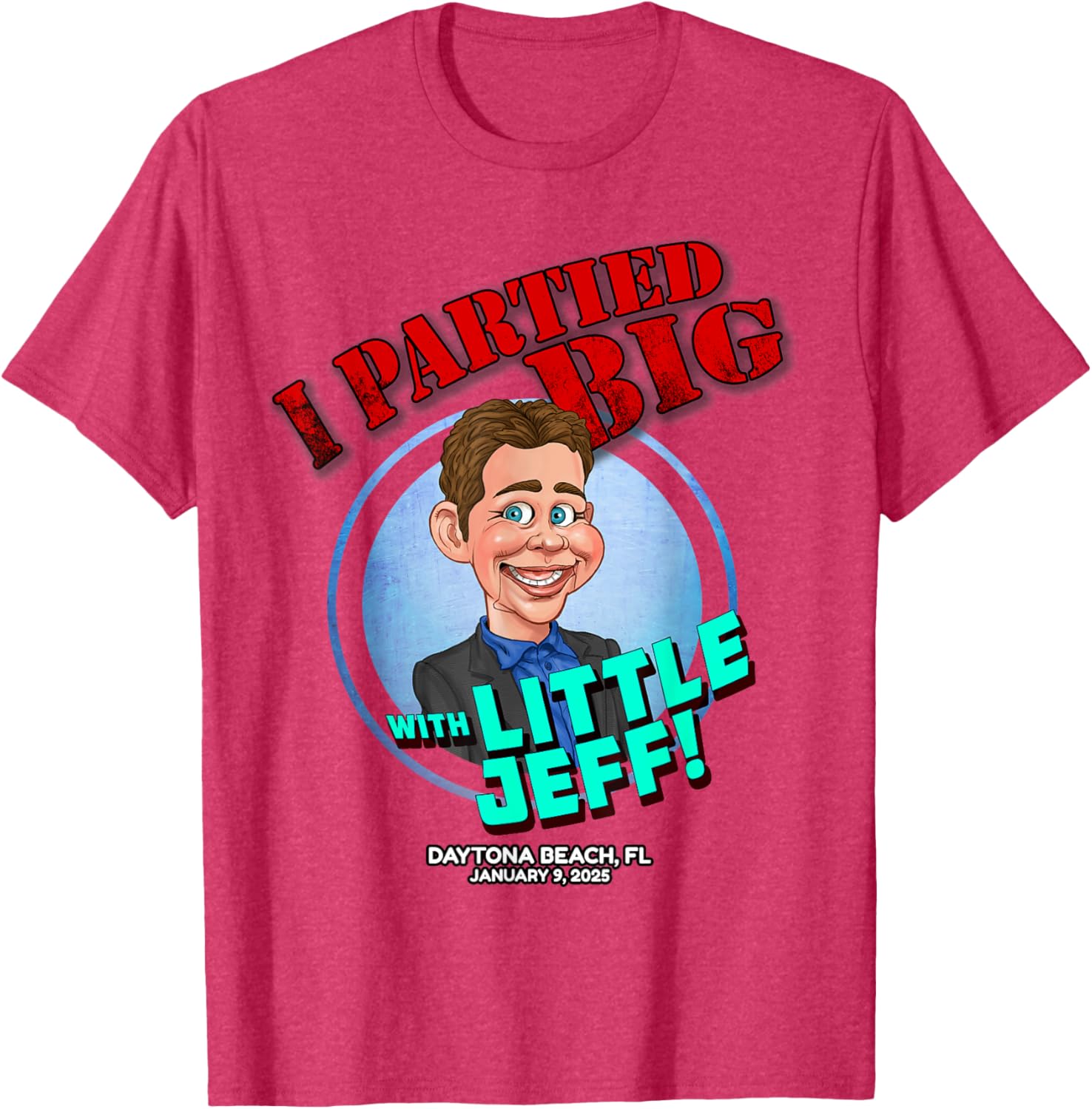Little Jeff Daytona Beach T-Shirt for Men and Women - 2025 Casual Style - 9
