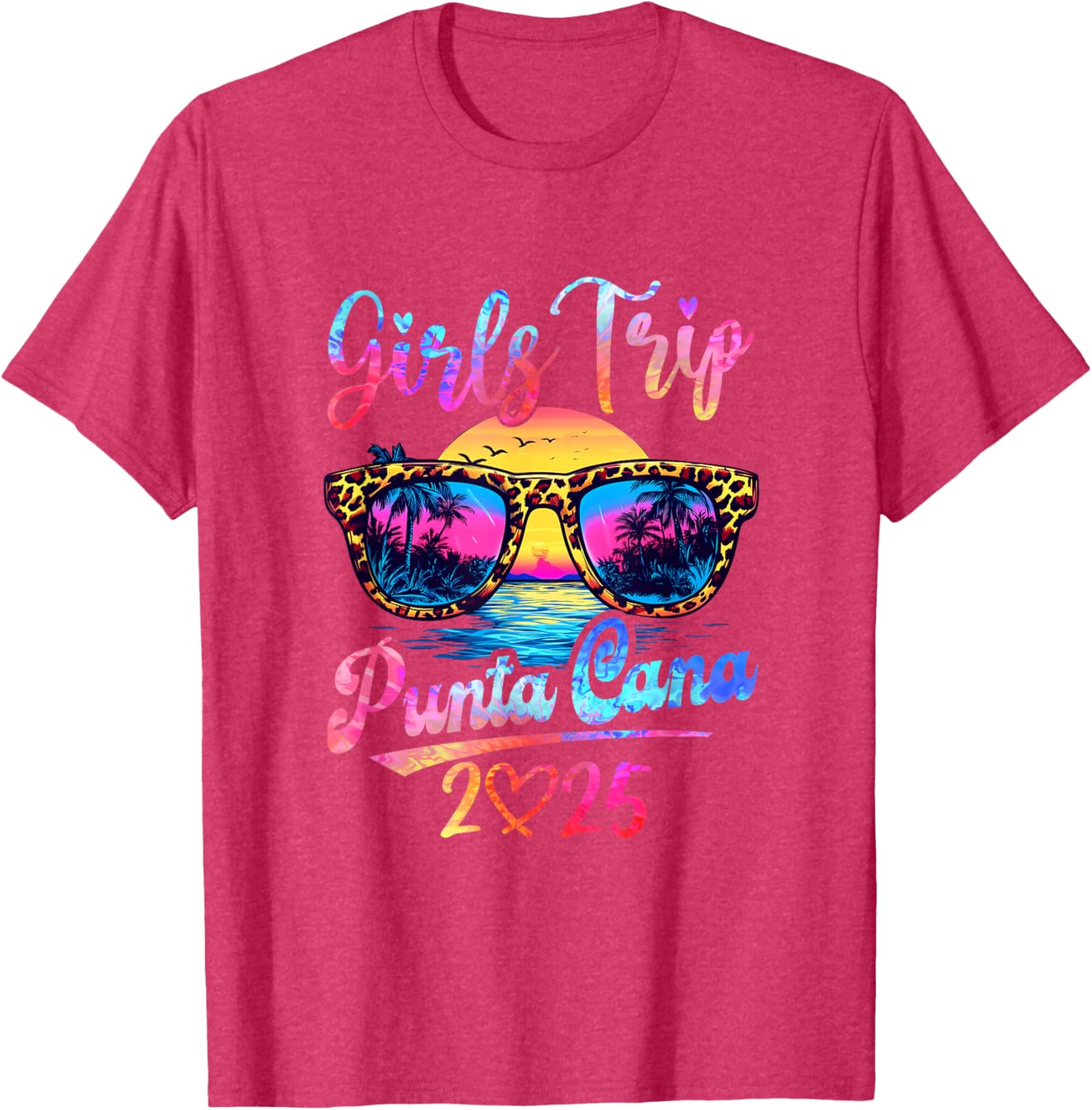 Girls Trip Punta Cana 2025 Matching T-Shirt for Women Summer Fun - 5