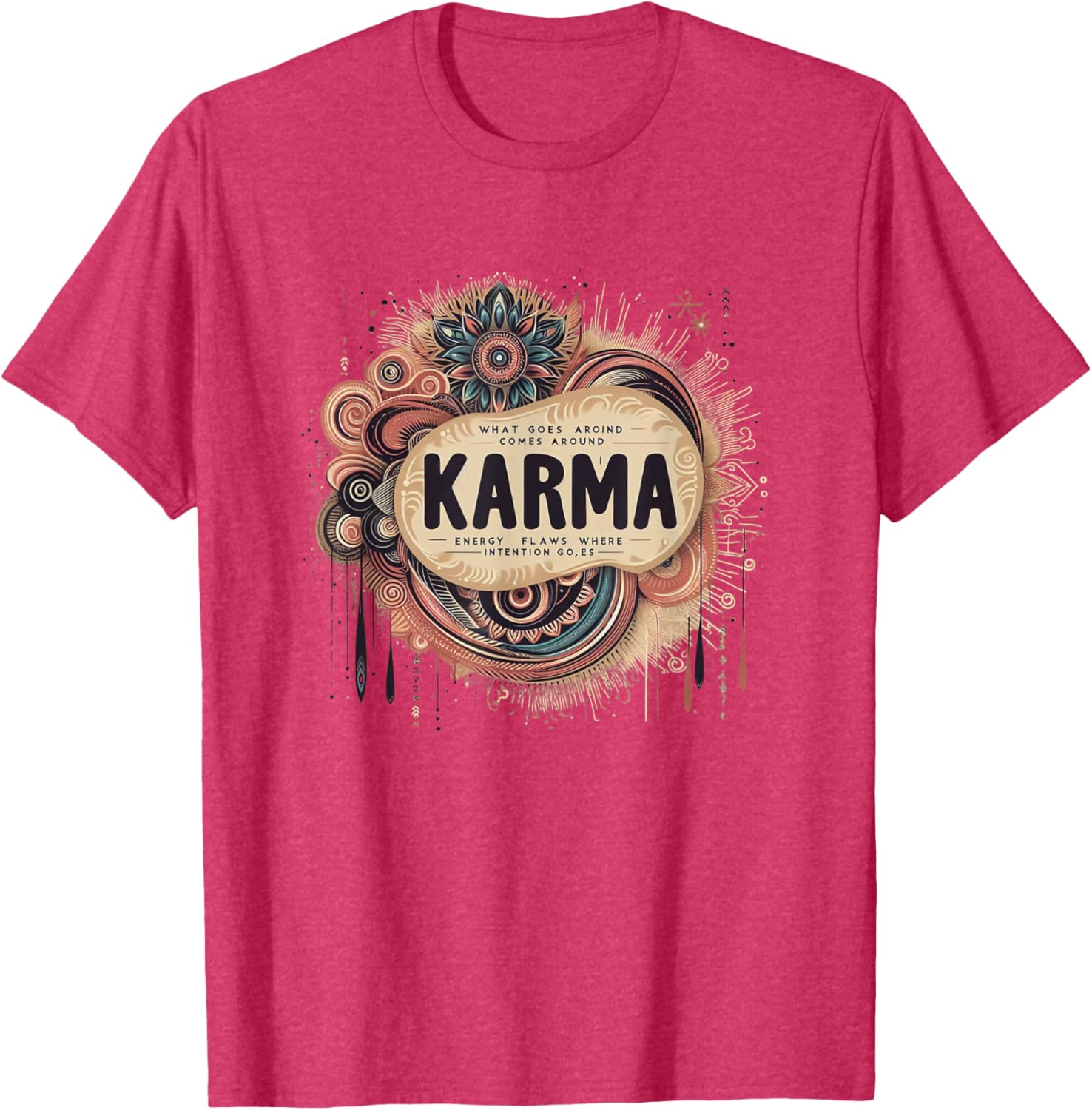Inspirational Karma Quote Tee - Spread Positive Energy with Style - 20