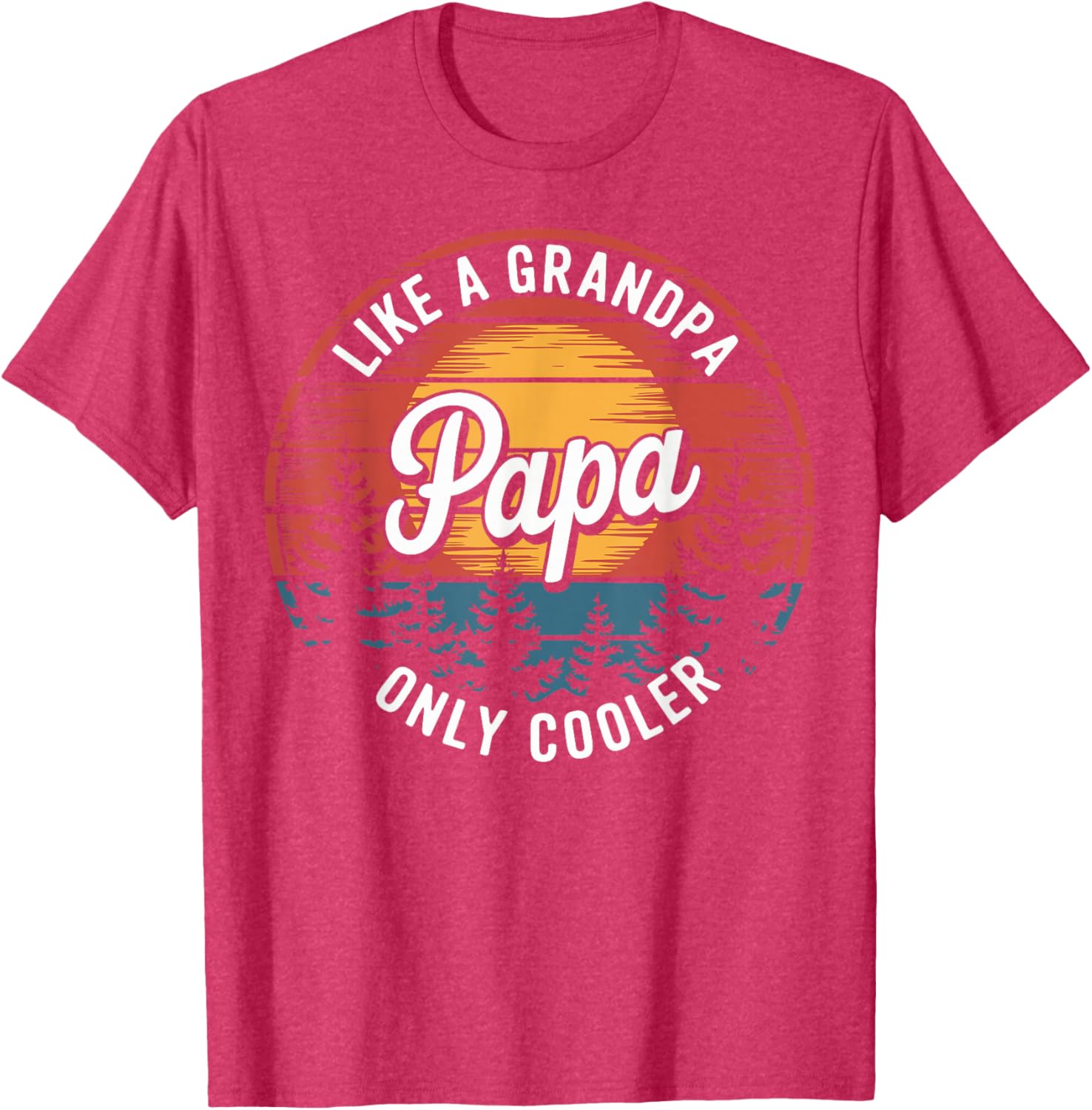 Cool Funny Dad T-Shirt Papa Like A Grandpa Definition Gift for Fathers - 25