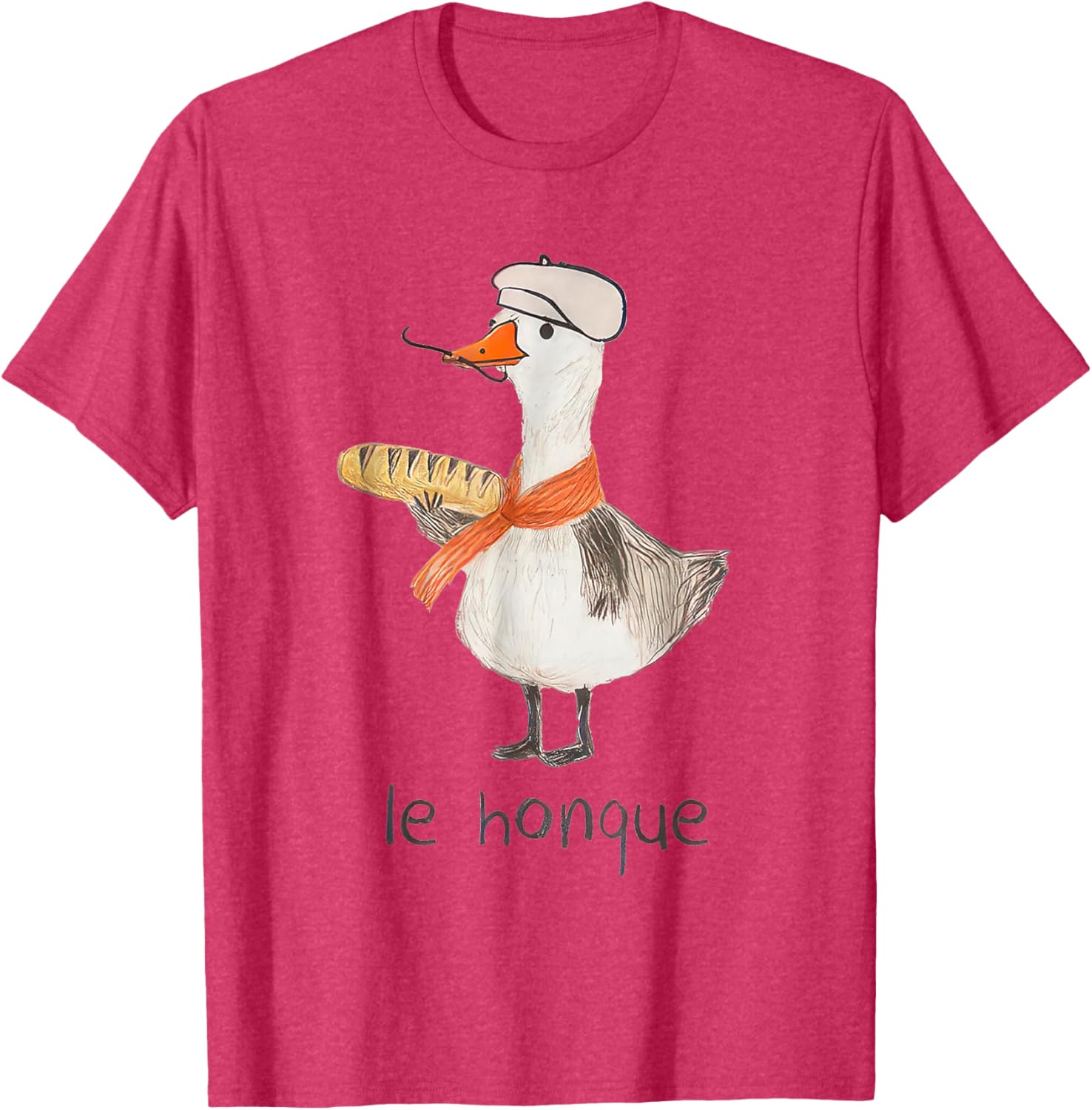 Funny French Goose Shirt Le Honque Casual Tee for Stylish Comfort - 24