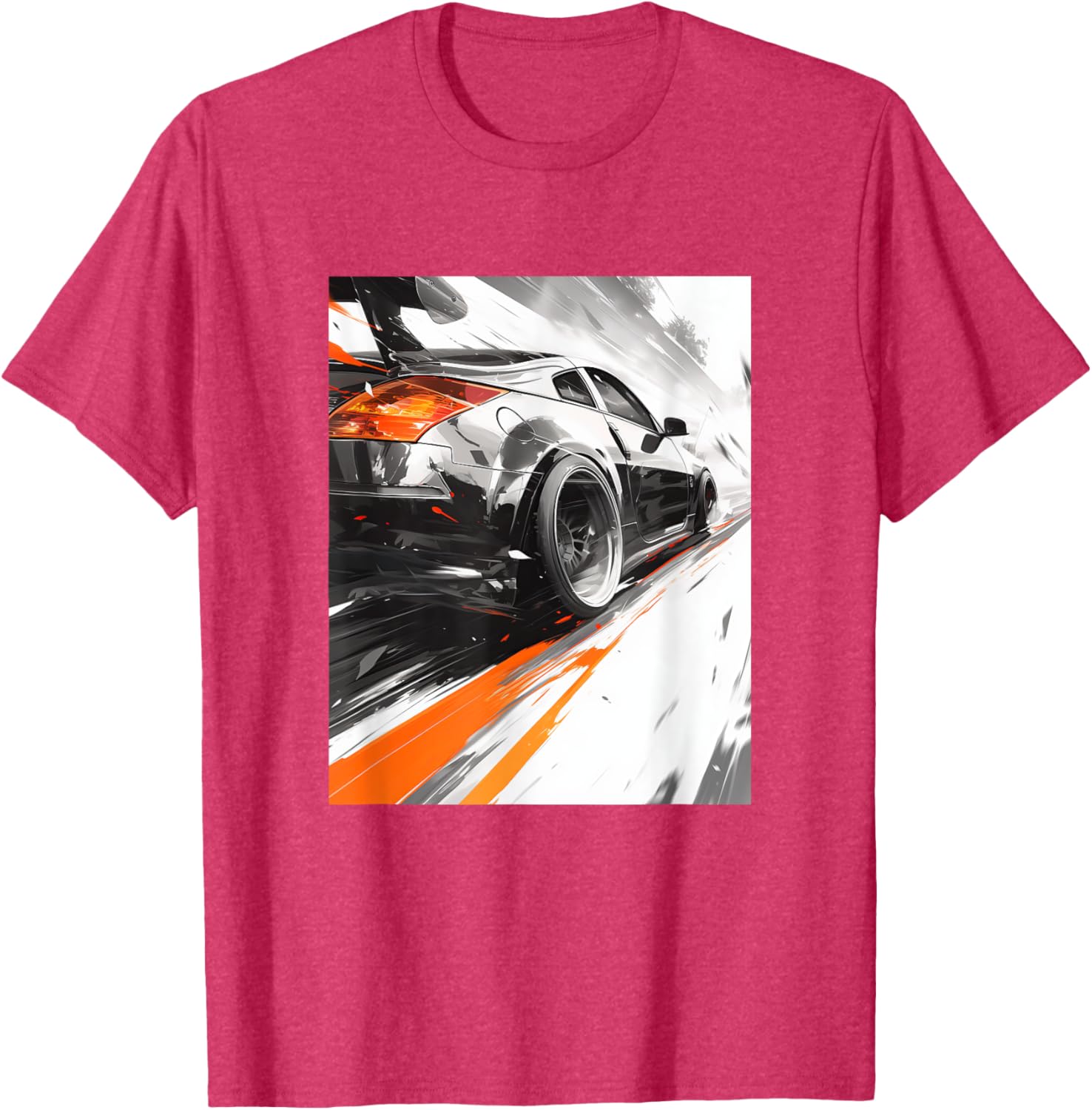JDM Race 350 Z33 Tuning Drift Import Graphic T-Shirt for Car Enthusiasts - 3