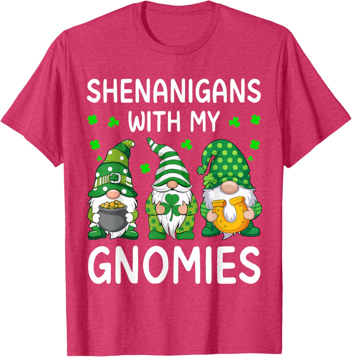 Shenanigans With My Gnomies St Patricks Day Gnome T-Shirt for Fun Celebrations - 7