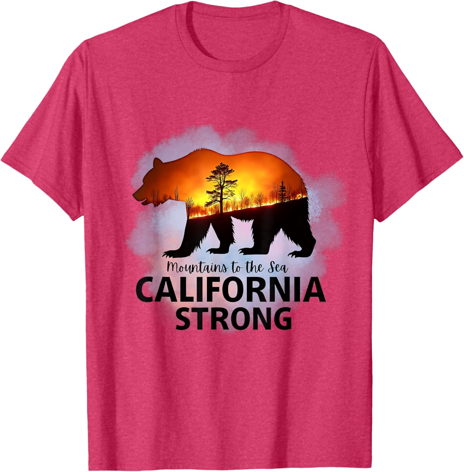 California Strong Bear T-Shirt for Nature Lovers and Adventurers - 1
