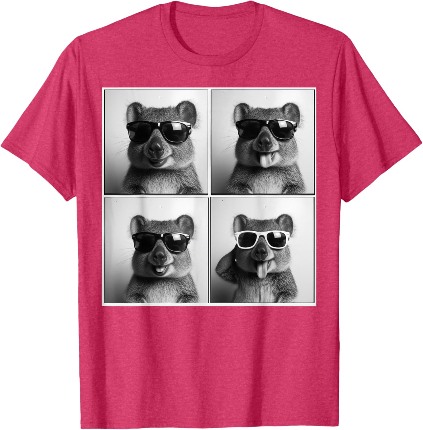 Quokka Photo Booth Funny Birthday T-Shirt for Men and Women - 12