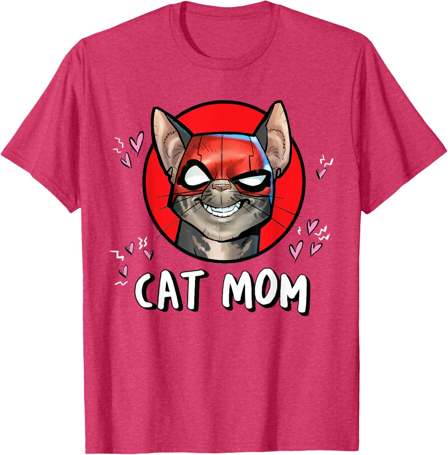 Funny Deadpool Catpool T-Shirt for Cat Moms - Marvel Super Heroes Pet Apparel - 18