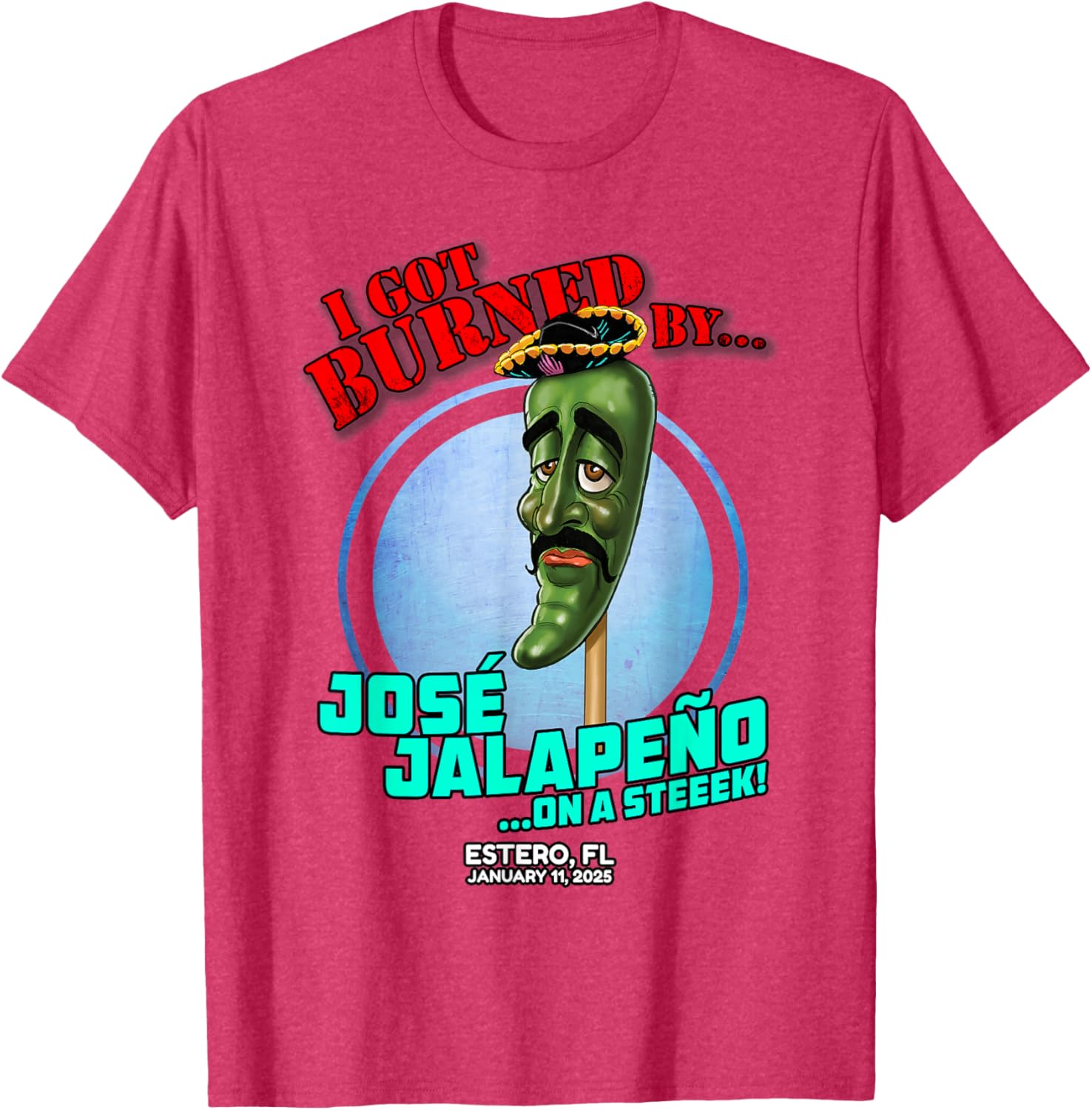 Jose Jalapeno On A Stick T-Shirt for Fun in Estero FL 2025 - 6