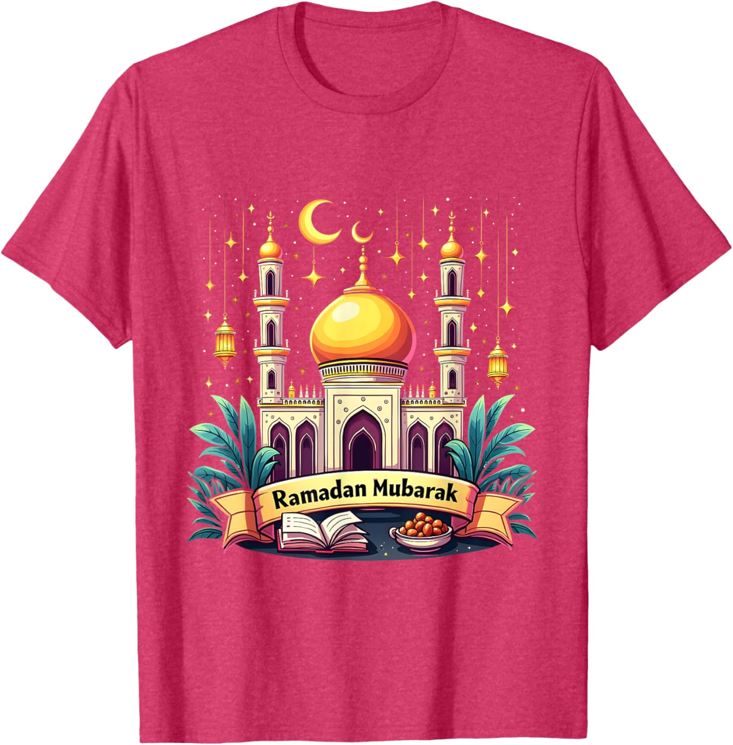 Happy Ramadan Mubarak T-Shirt 2025 Celebrating the Joy of Ramadan - 12