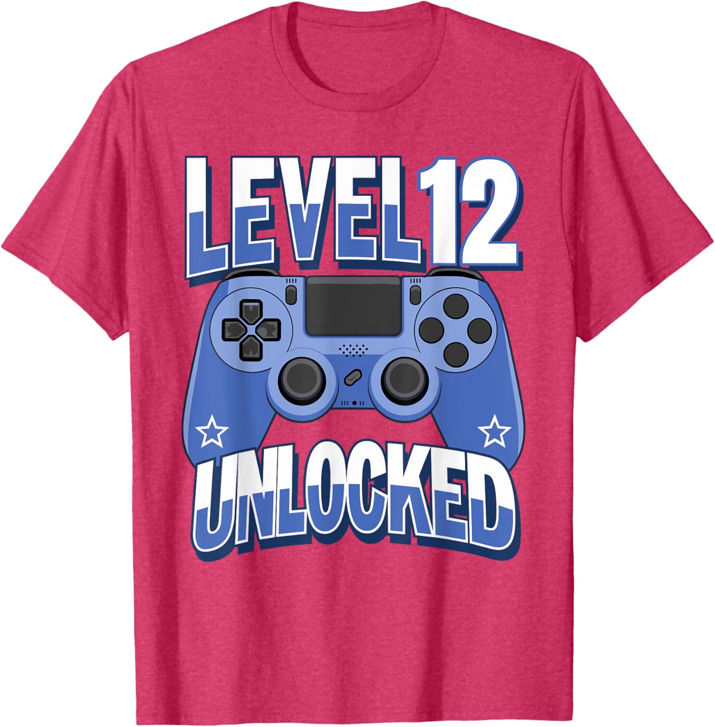 Level 12 Unlocked Funny Video Gamer Tee for 12th Birthday Celebration - 19
