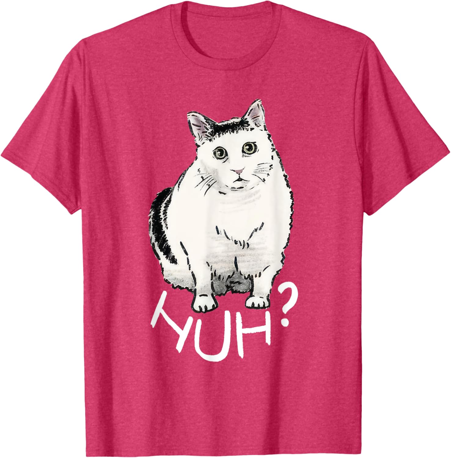 Funny Huh Cat Meme T-Shirt for Men, Women, and Kids - Cute & Comfy! - 7