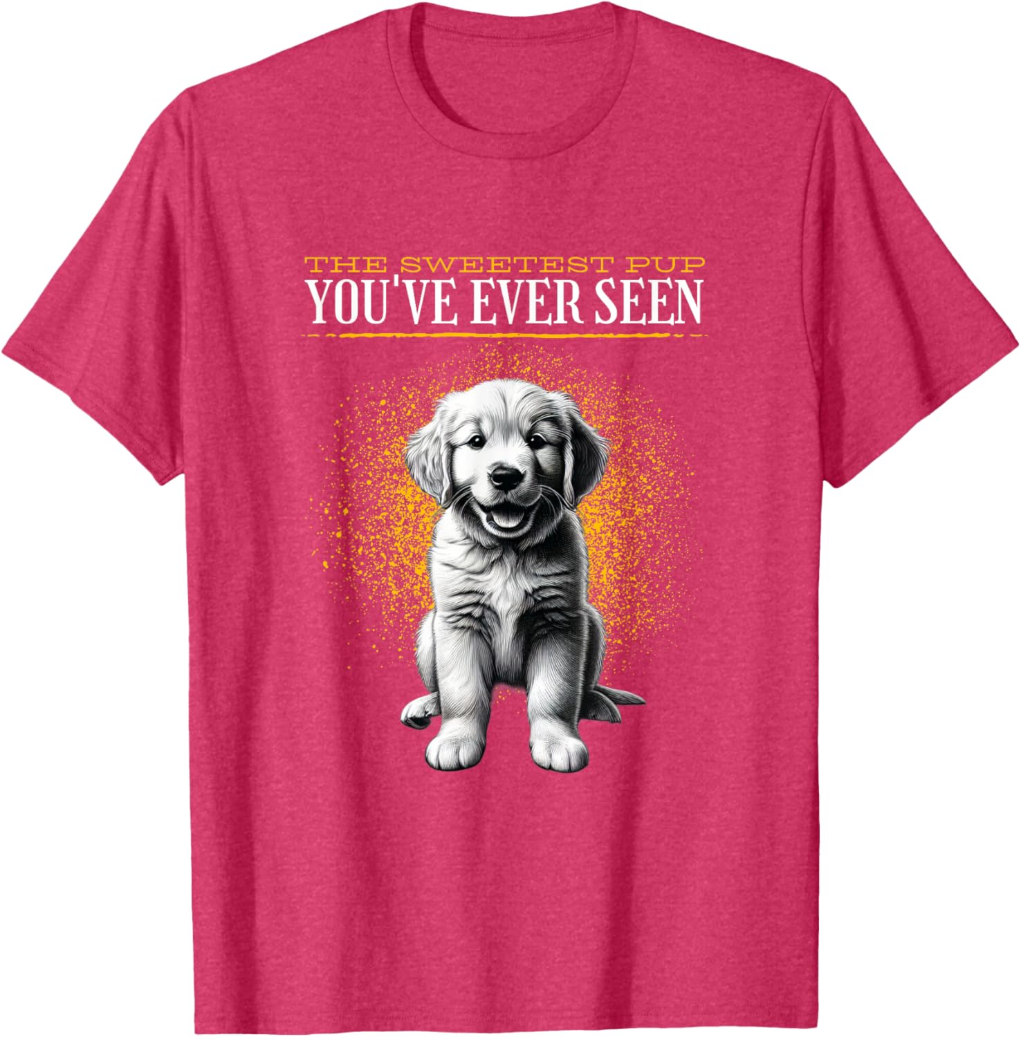 Adorable Golden Retriever Puppy T-Shirt for Dog Lovers - Unisex Style - 10