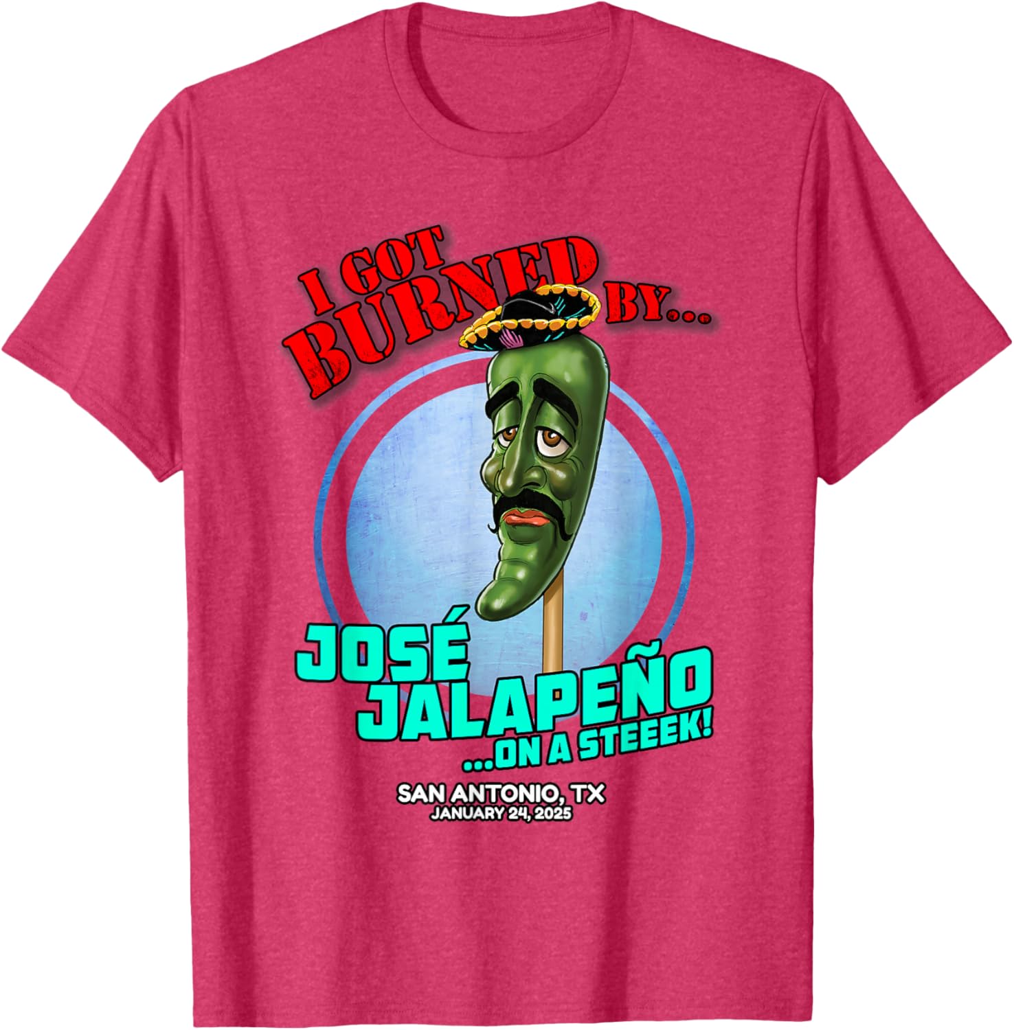 Jose Jalapeno On A Stick T-Shirt San Antonio 2025 for Fun Fashion - 8