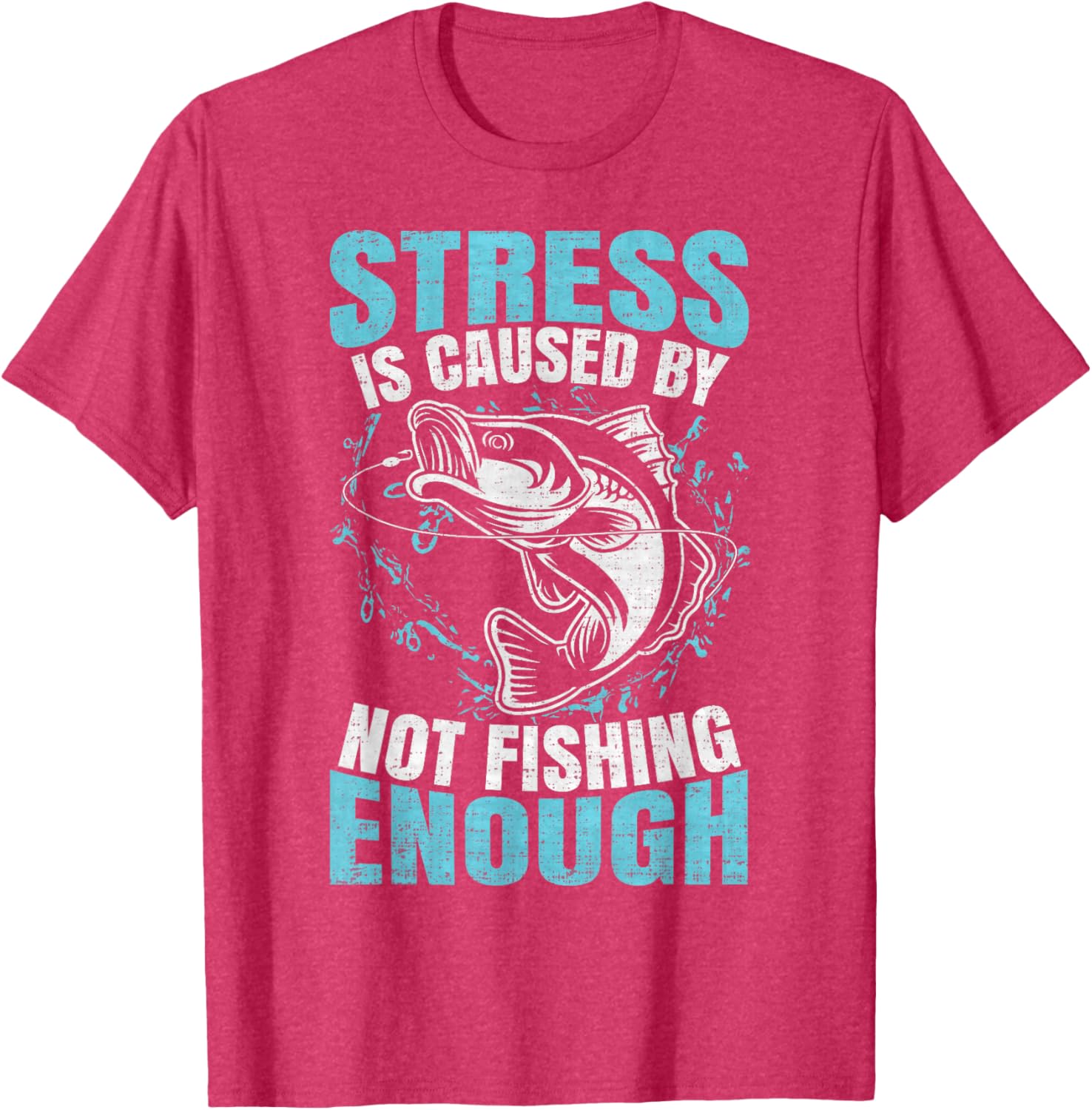 Funny Bass Fly Fishing T-Shirt for Men and Women - Perfect Gift for Anglers - 1