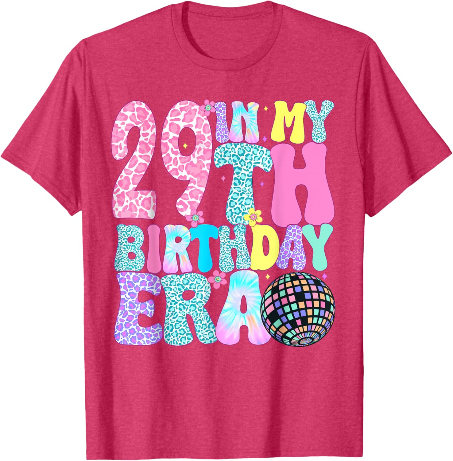 In My 29th Birthday Era T-Shirt for 29 Year Old Birthday Girl 1996 - 14