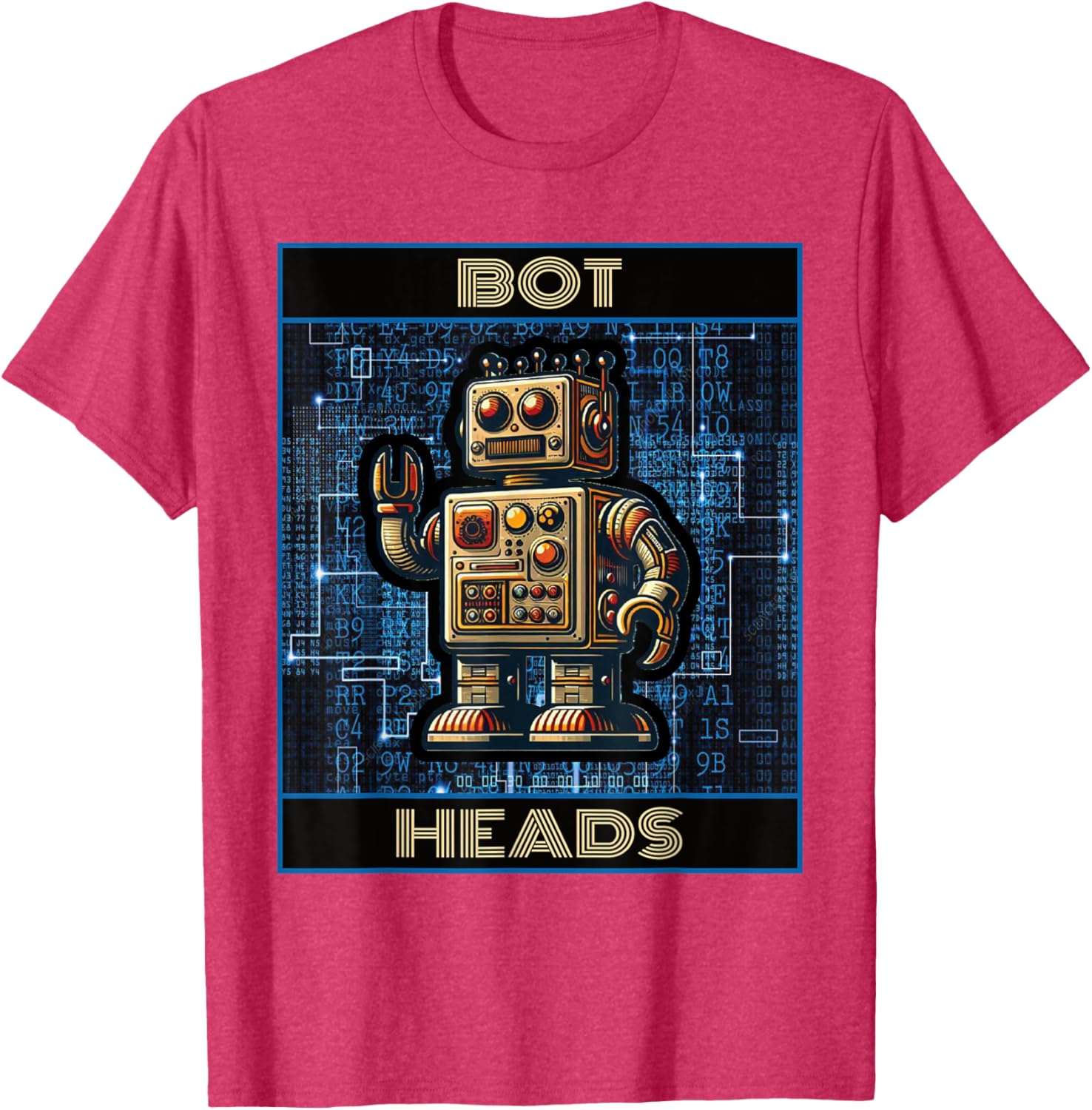 Robot Tech Bot Programmer T-Shirt for Tech Enthusiasts and Coders - 8