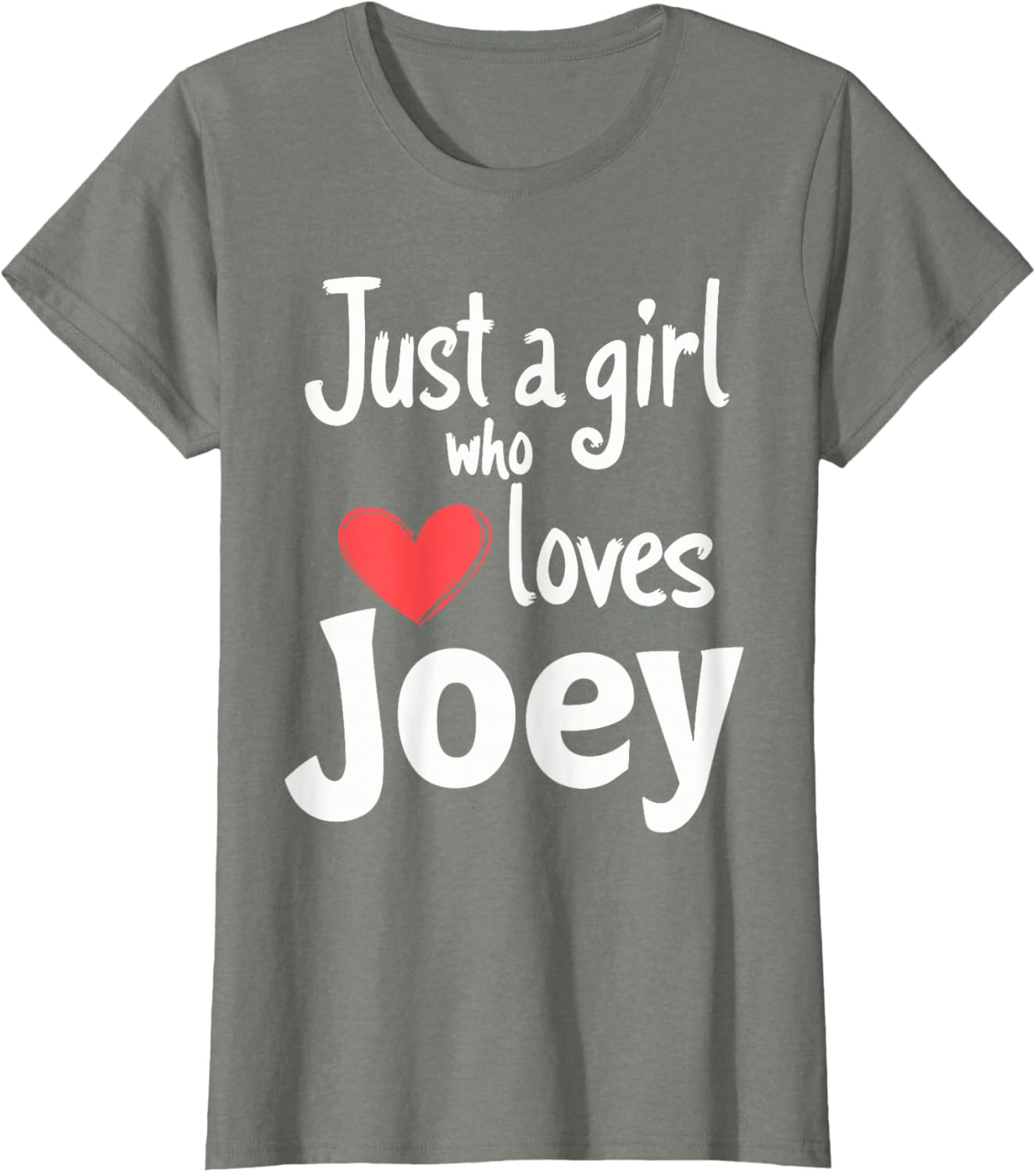 Just A Girl Who Loves Joey T-Shirt Cute and Stylish Apparel for Fans - 10