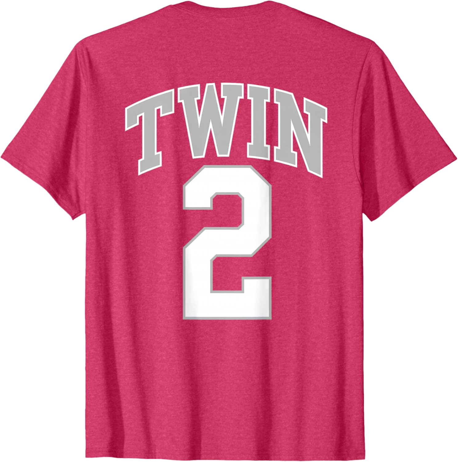 Matching Funny TWIN 1 and TWIN 2 Adult and Kids Jerseys T-Shirt Set - 21