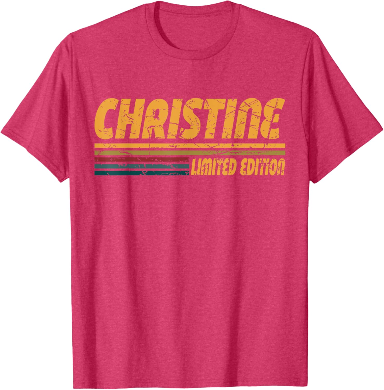 Vintage Christine Retro Groovy T-Shirt for Casual Style Lovers - 3