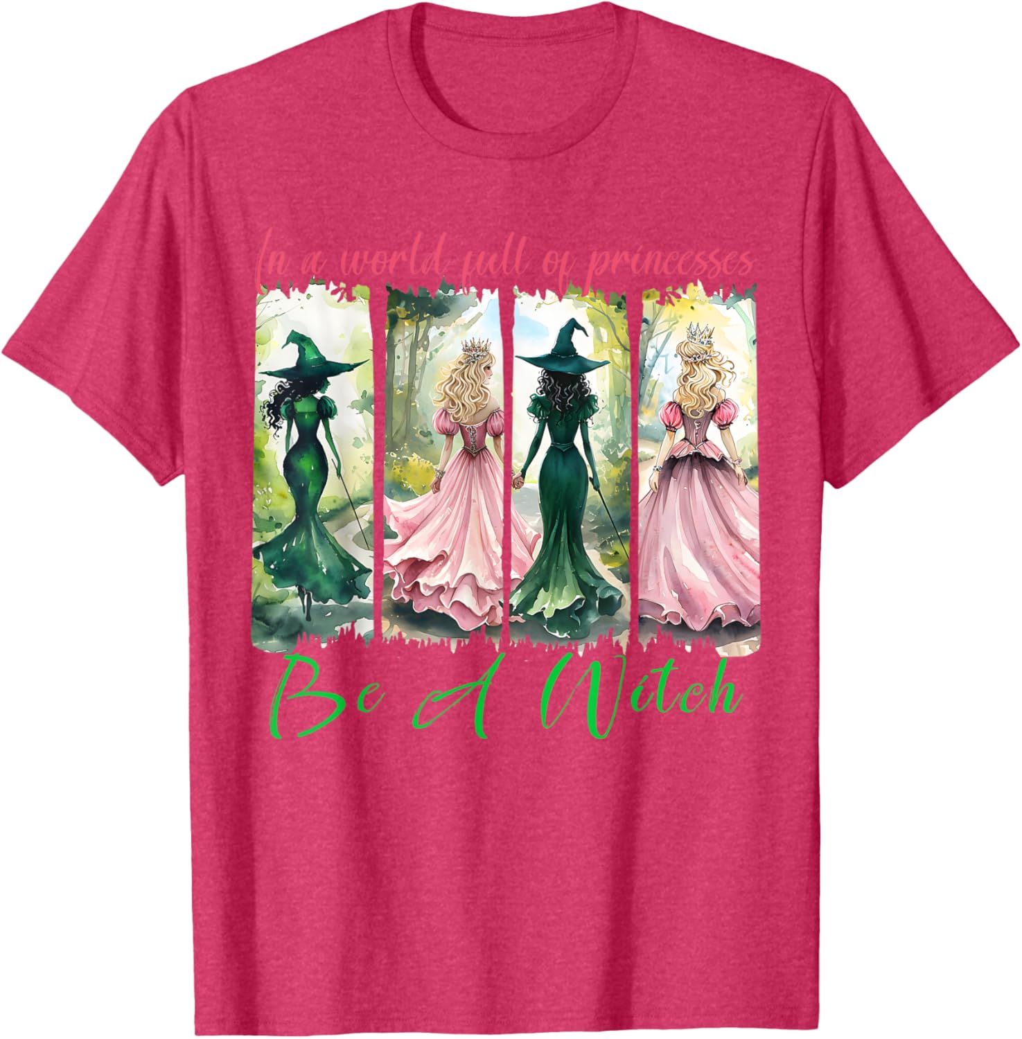 Be a Witch Not a Princess Halloween T-Shirt for Women Stylish Outfit - 4