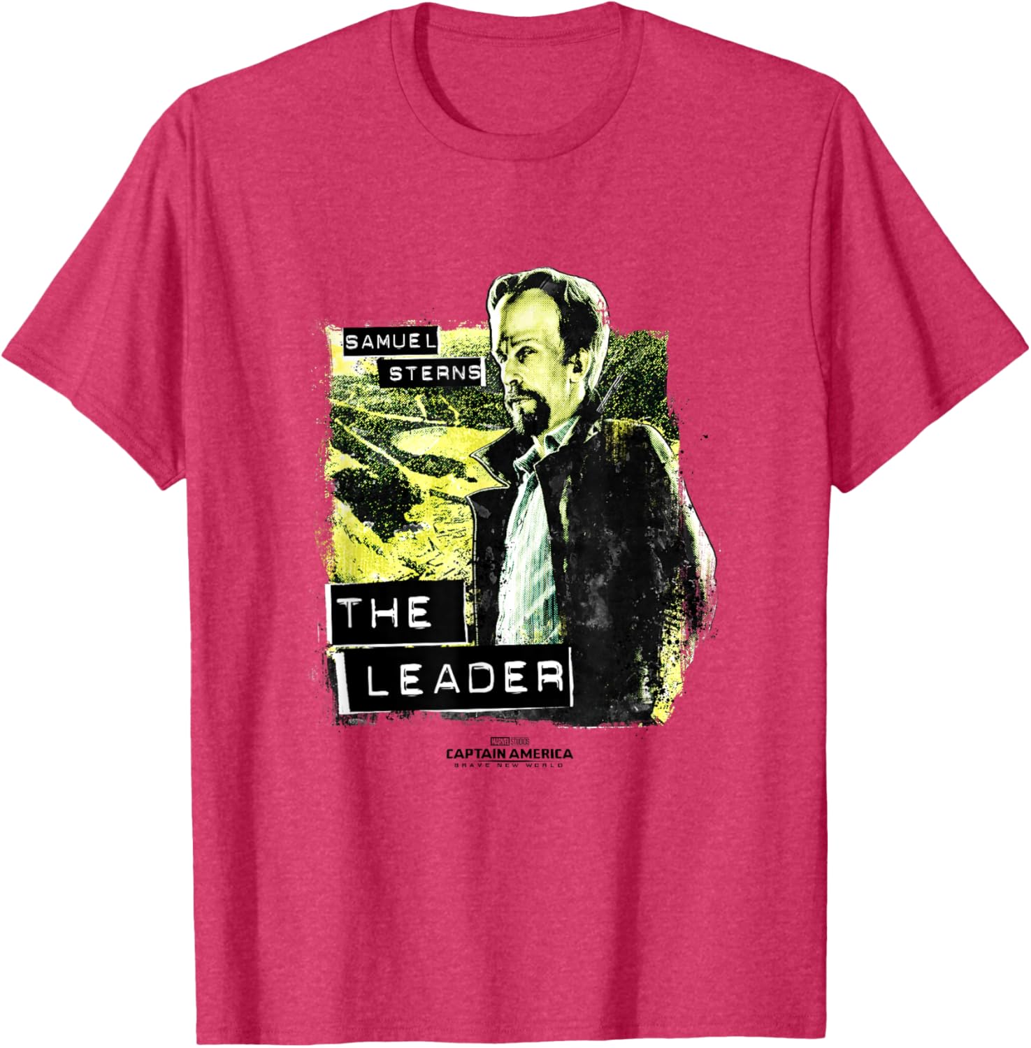 Marvel Captain America Brave New World Samuel Sterns Leader T-Shirt for Fans - 10