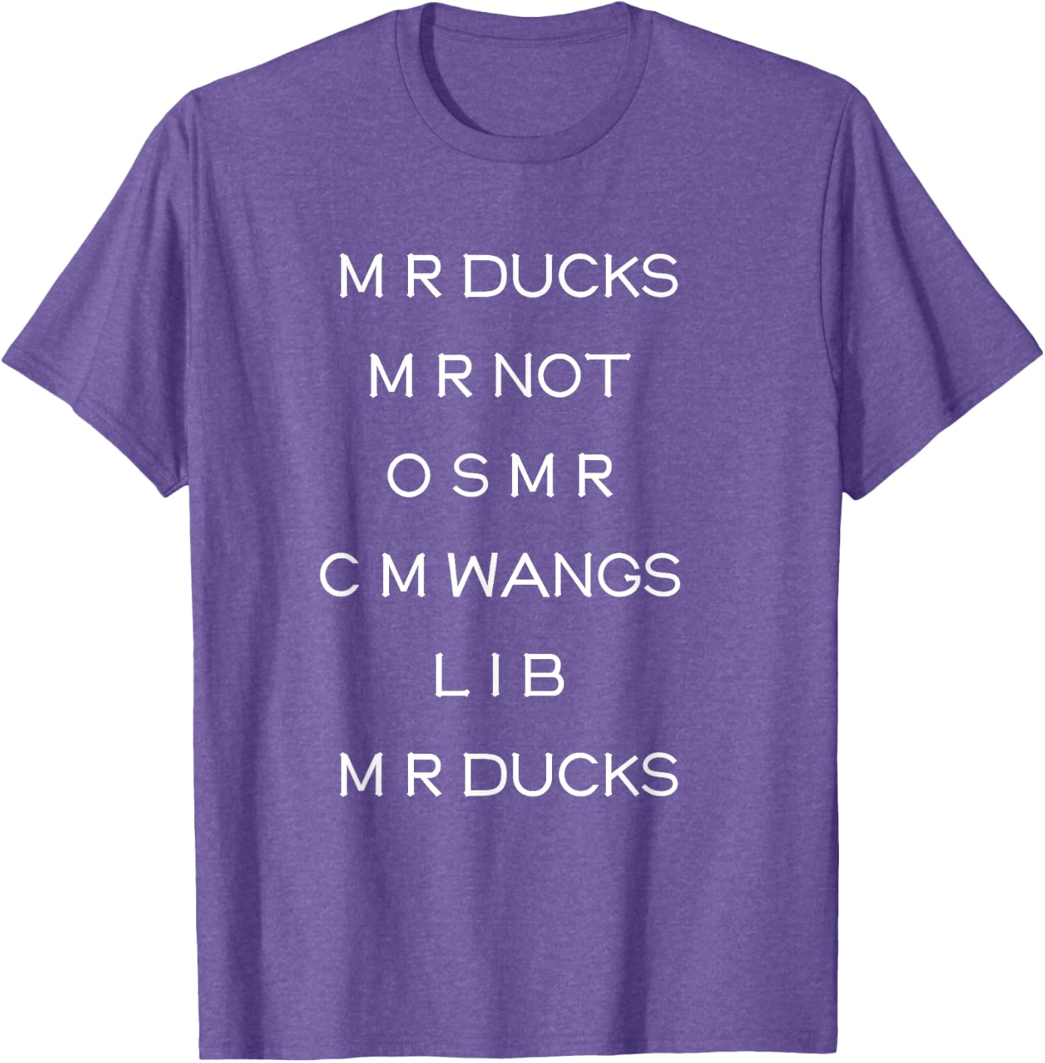Funny M R Ducks T-Shirt with Wings Quote Pun for Animal Lovers - 17