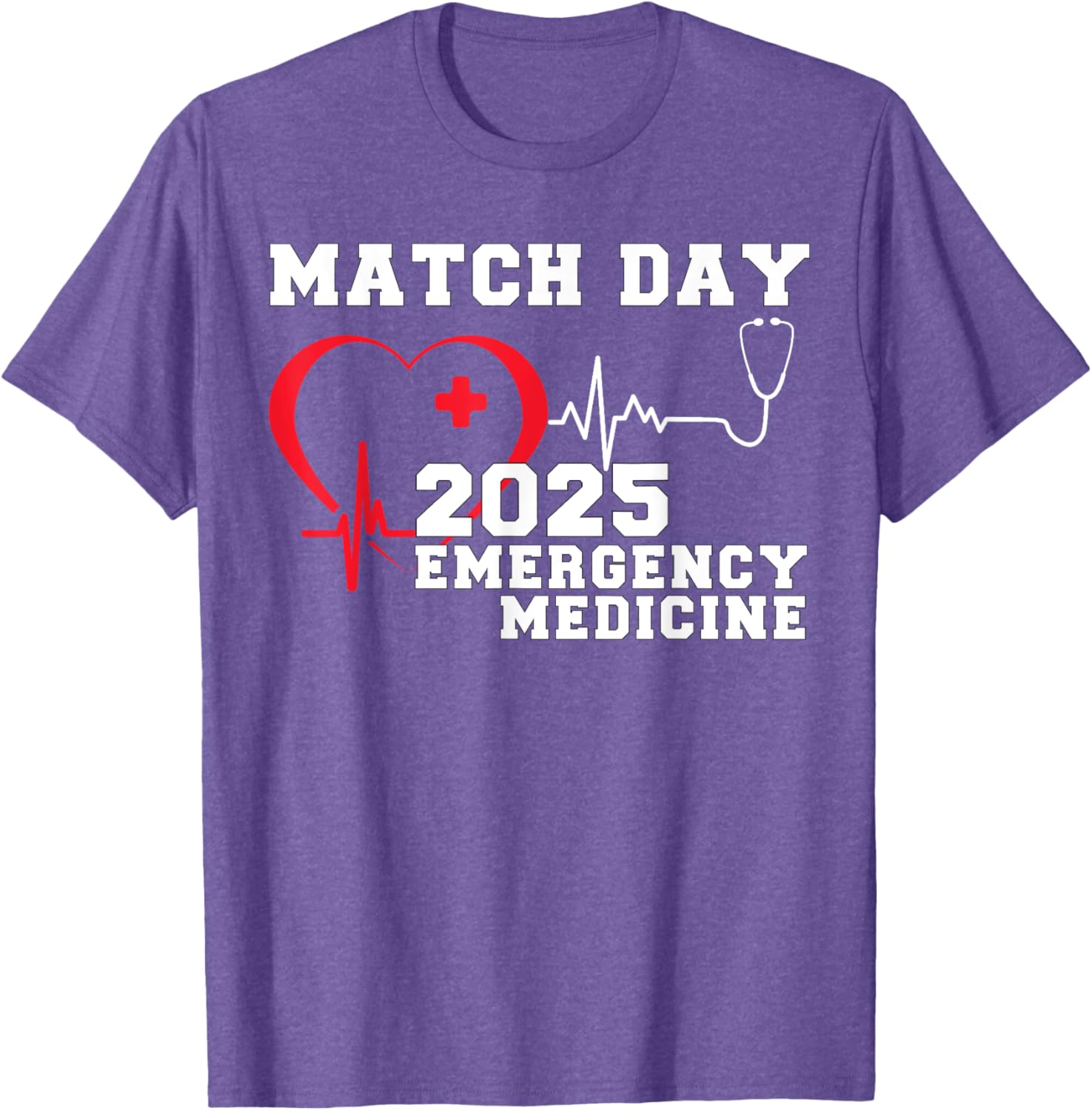 Match Day 2025 Emergency Medicine Residency T-Shirt for Medical Students - 1