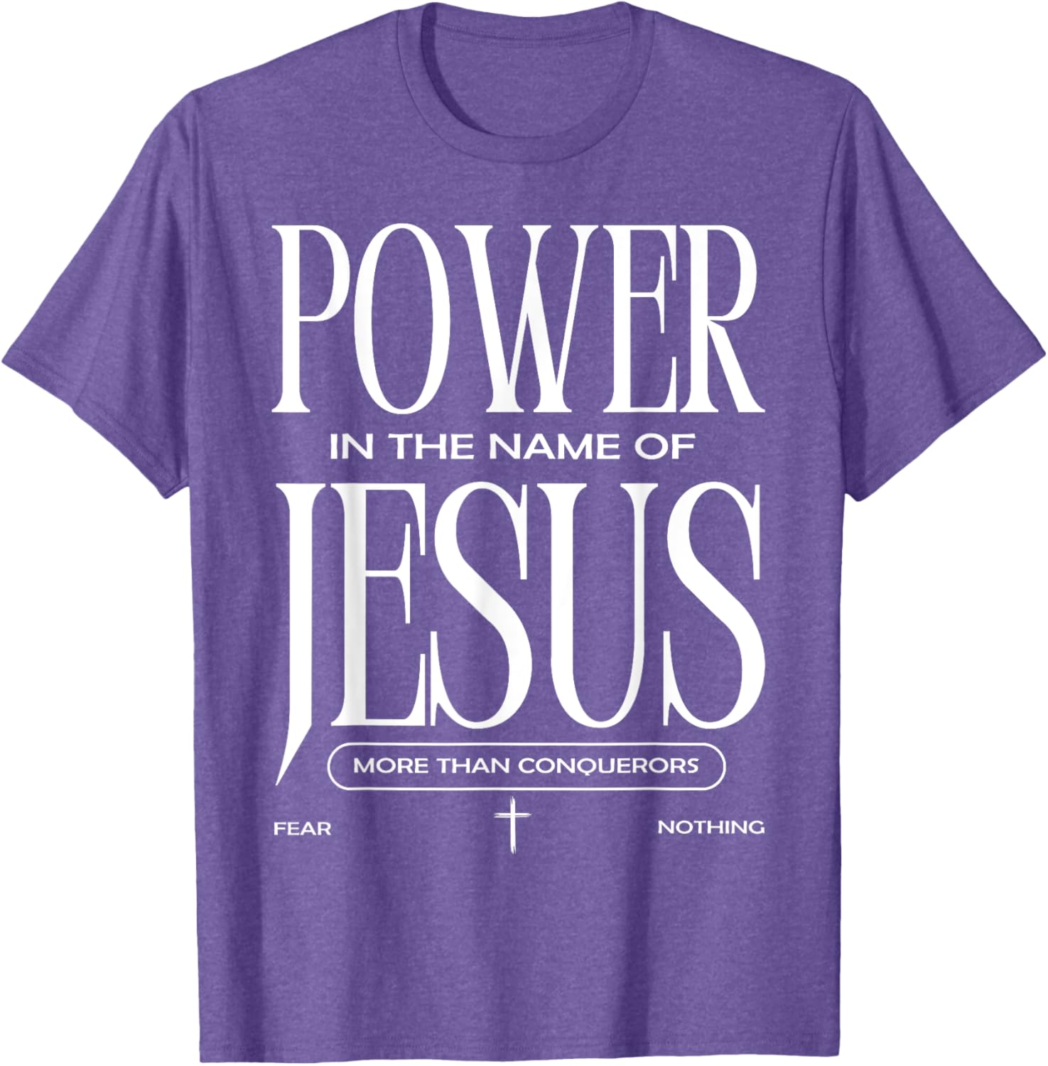 Power In The Name Of Jesus T-Shirt Faith Inspired Christian Apparel - 10