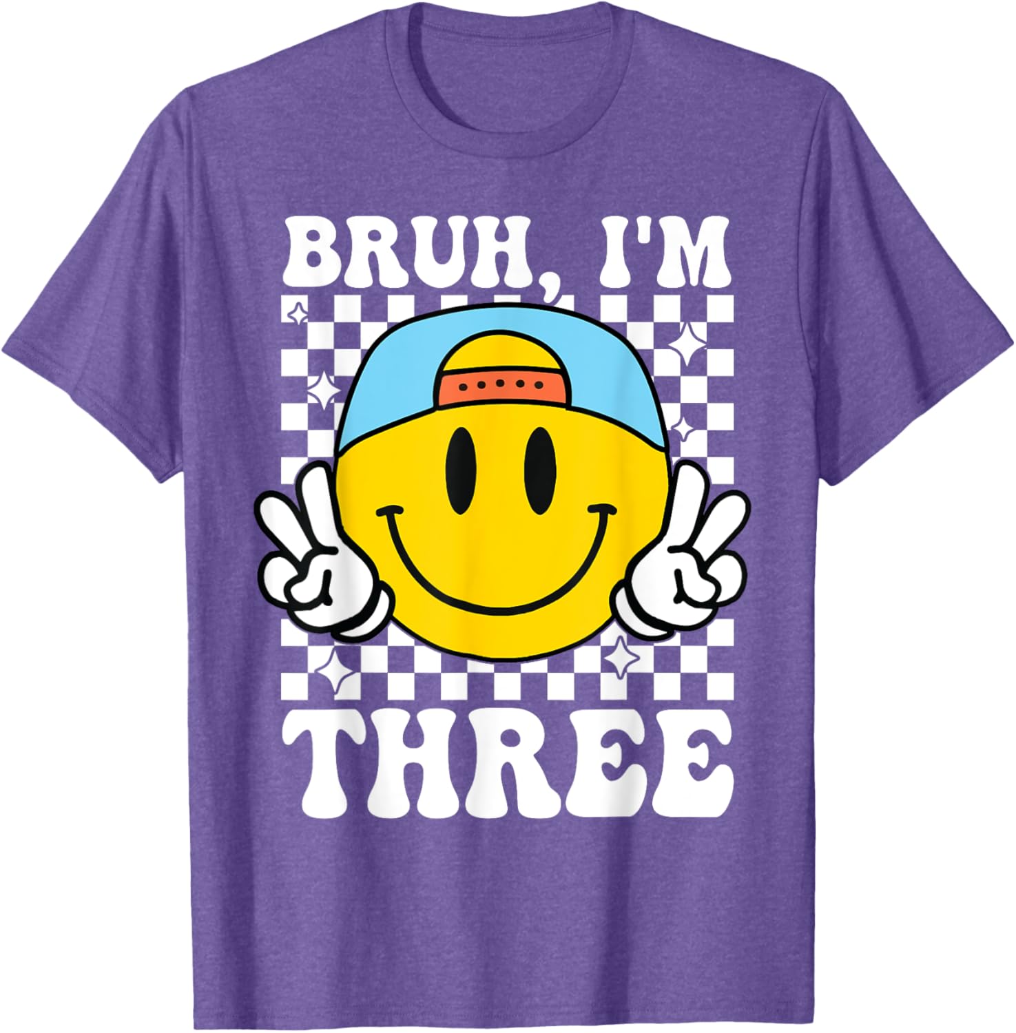 Groovy 3rd Birthday T-Shirt for Boys and Girls - Fun Birthday Gift - 4