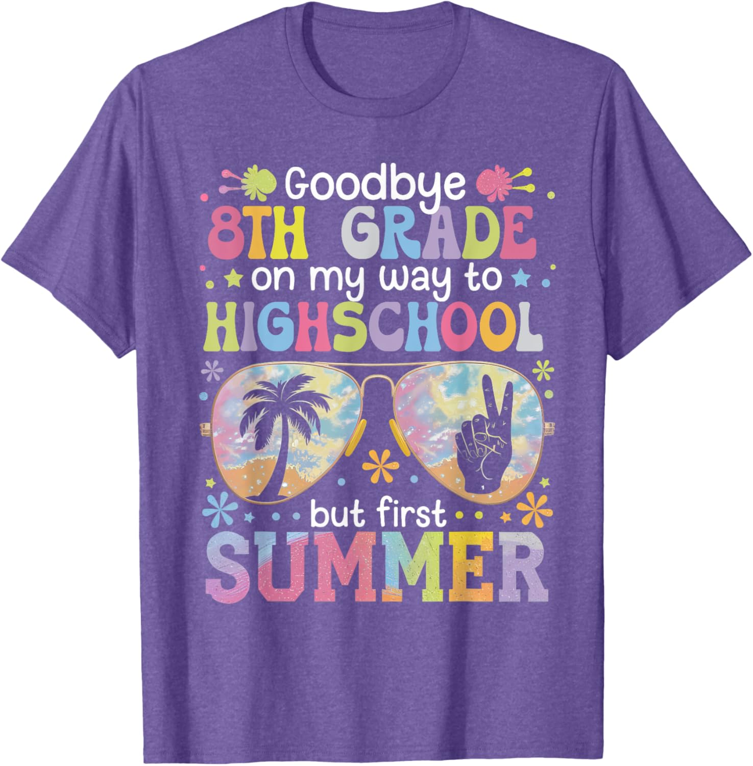 Goodbye 8th Grade T-Shirt for Last Day of School Celebrations - 14