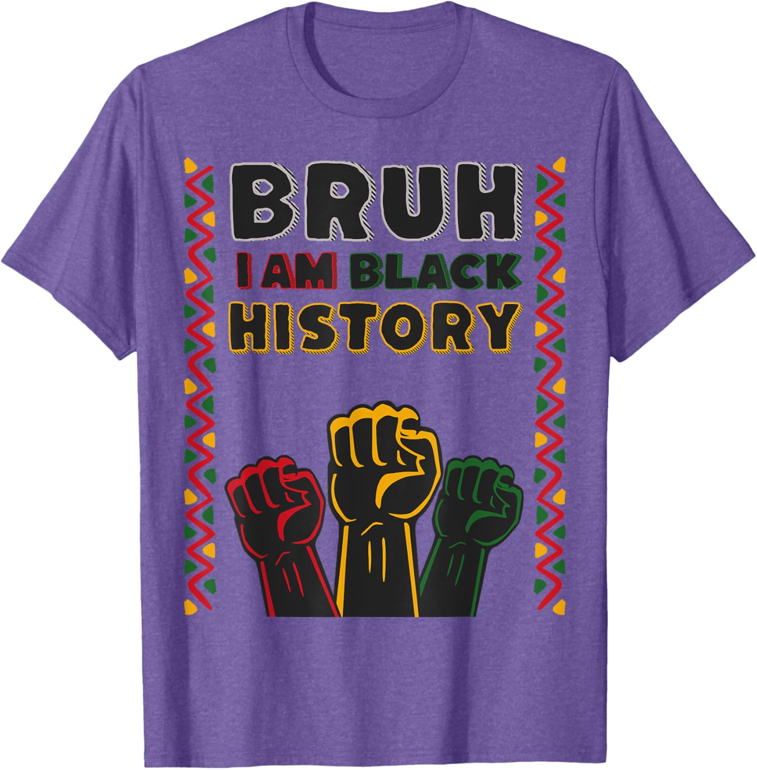 African American History T-Shirt for Proud Melanin Lovers - Afro Style - 1