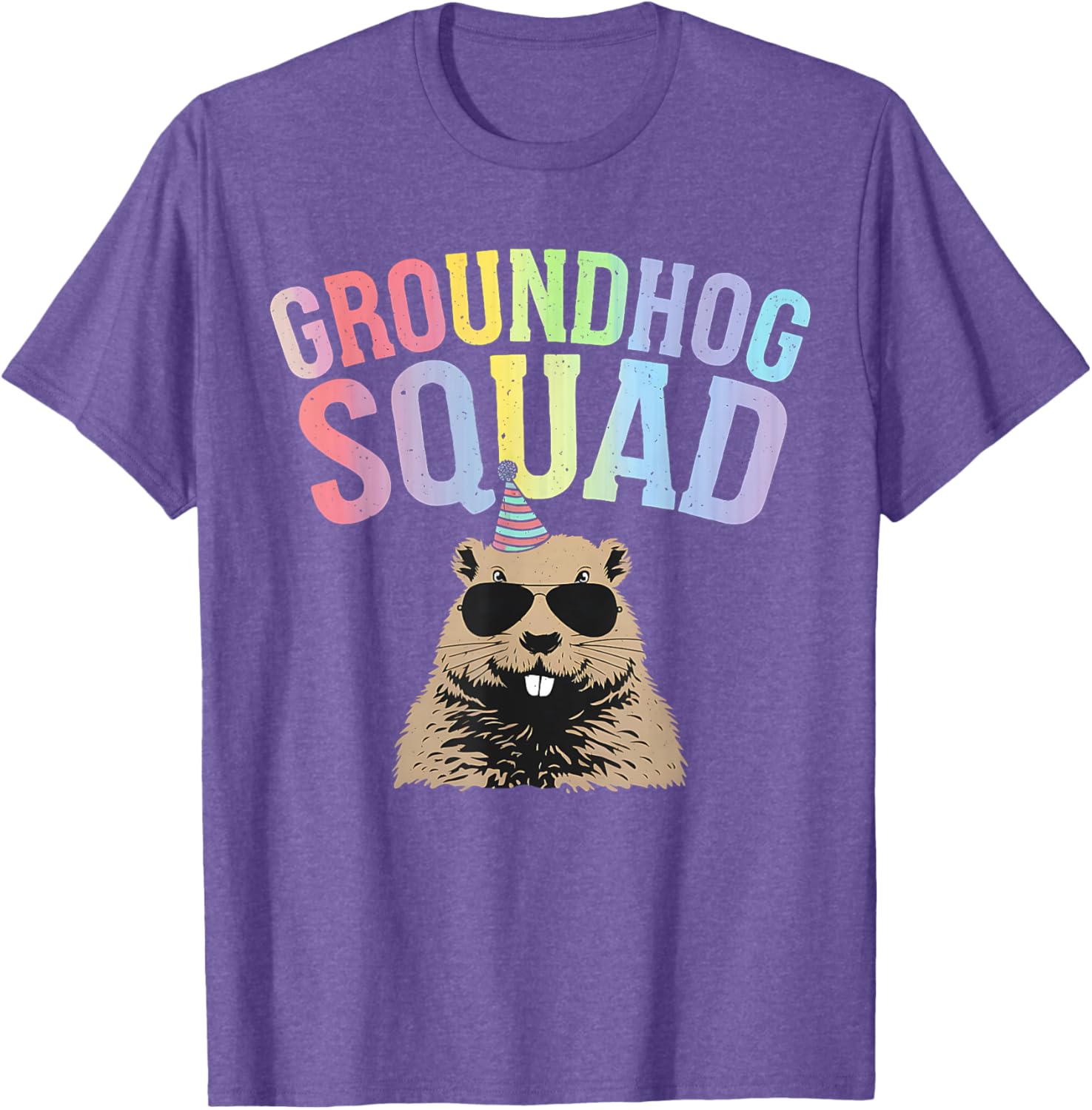 Funny Groundhog Squad T-Shirt for Happy Groundhog Day Family Fun - 18