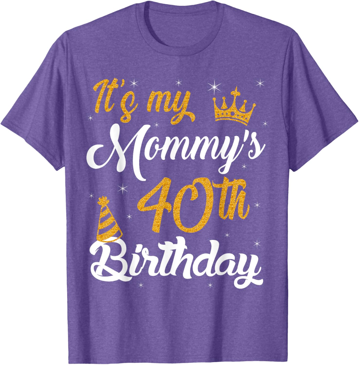 Happy 40th Birthday Mommy 1985 T-Shirt Fun Gift for Mom’s Special Day - 6