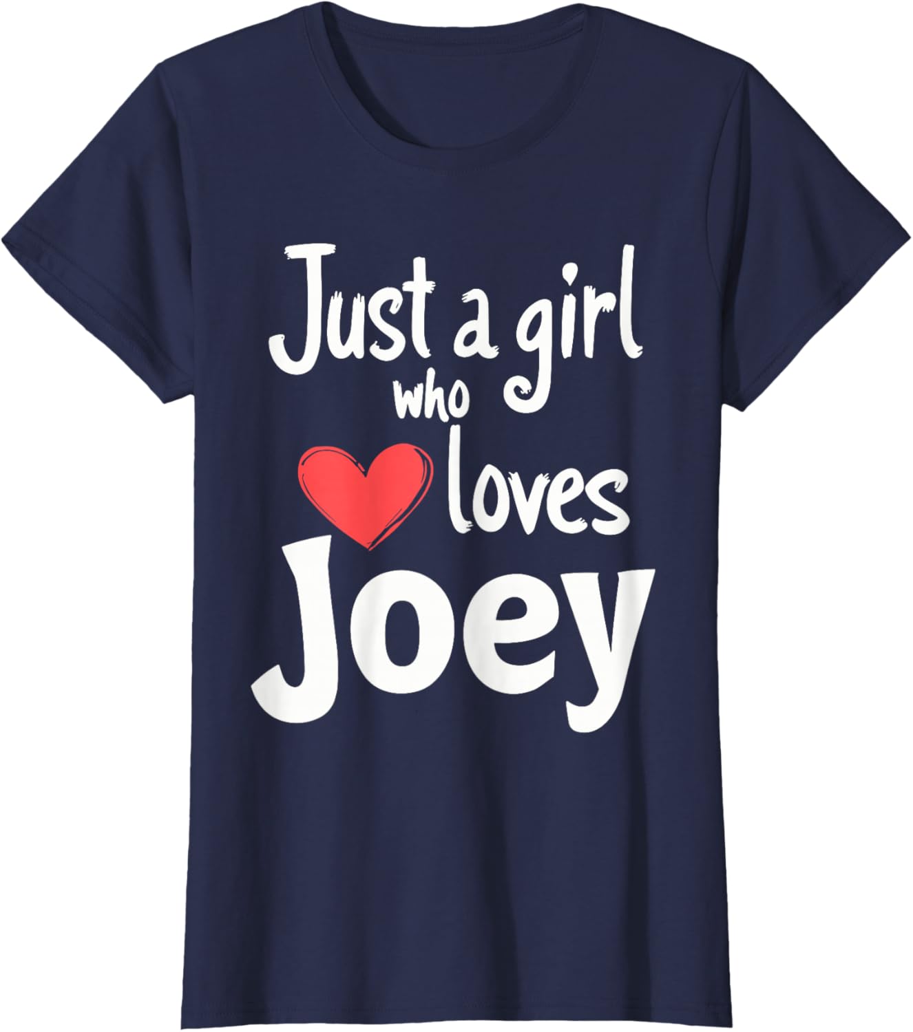 Just A Girl Who Loves Joey T-Shirt Cute and Stylish Apparel for Fans - 2