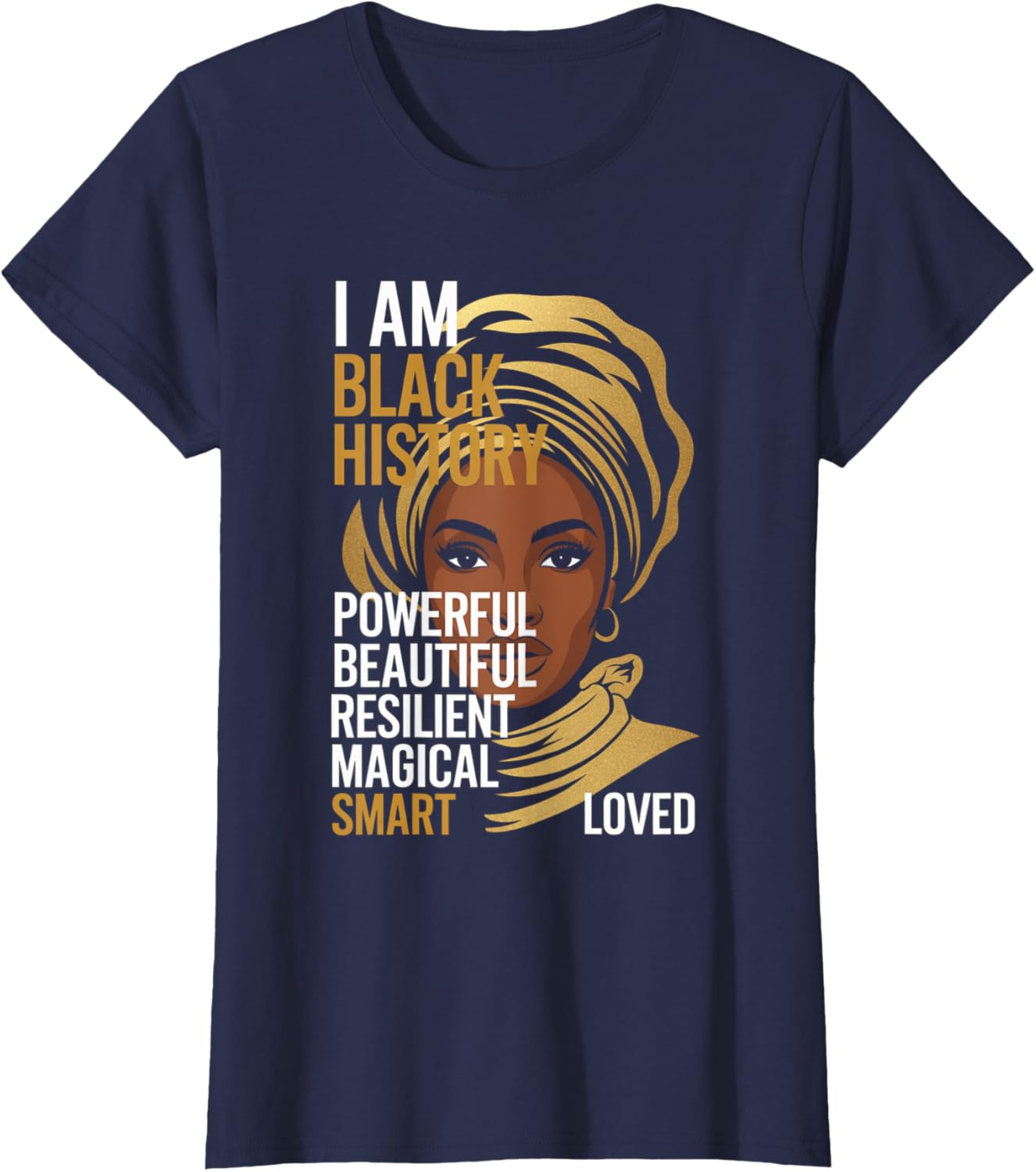 Empowering Black Women Girls T-Shirt for Black History Month Celebration - 10
