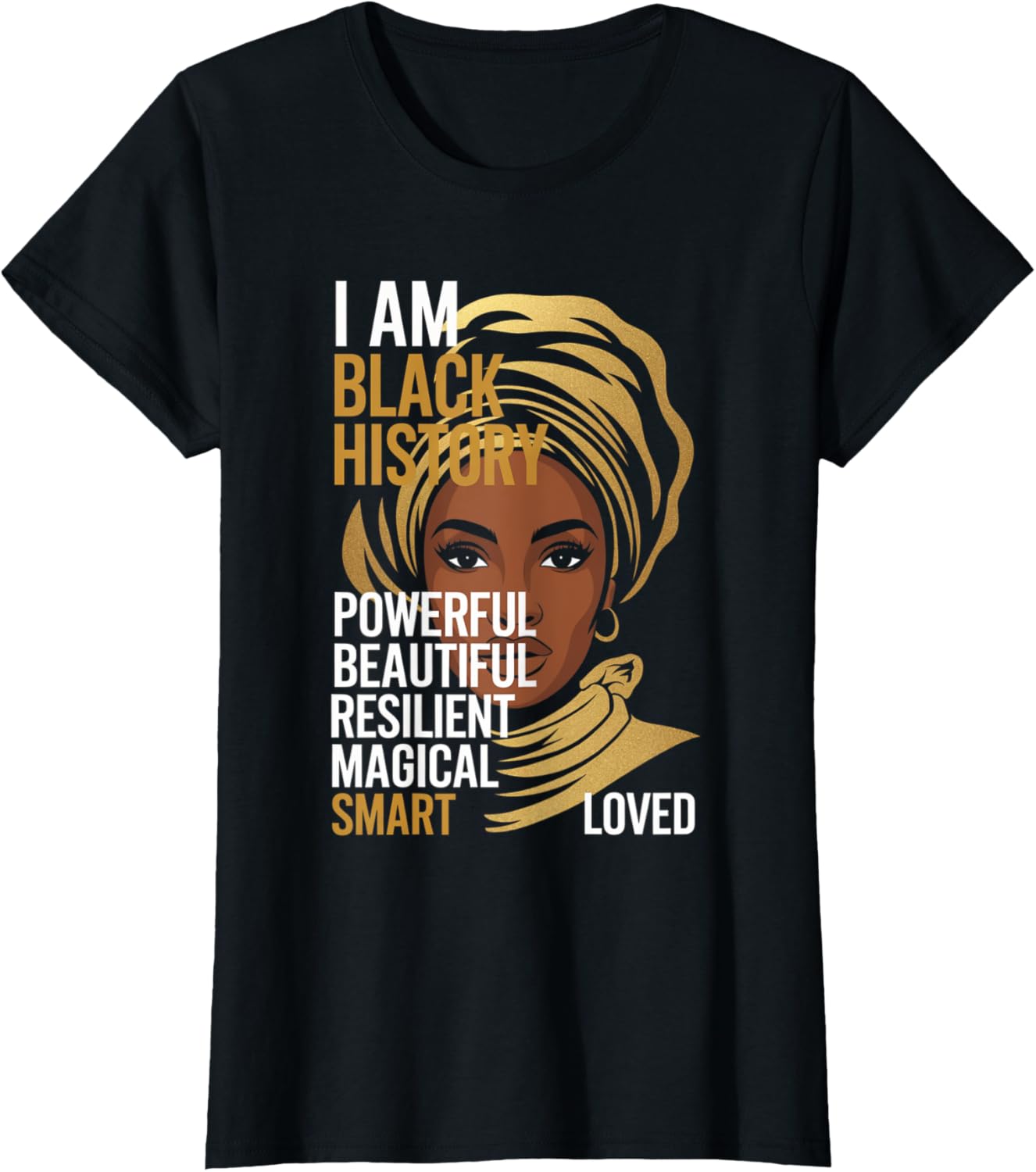 Empowering Black Women Girls T-Shirt for Black History Month Celebration - 5