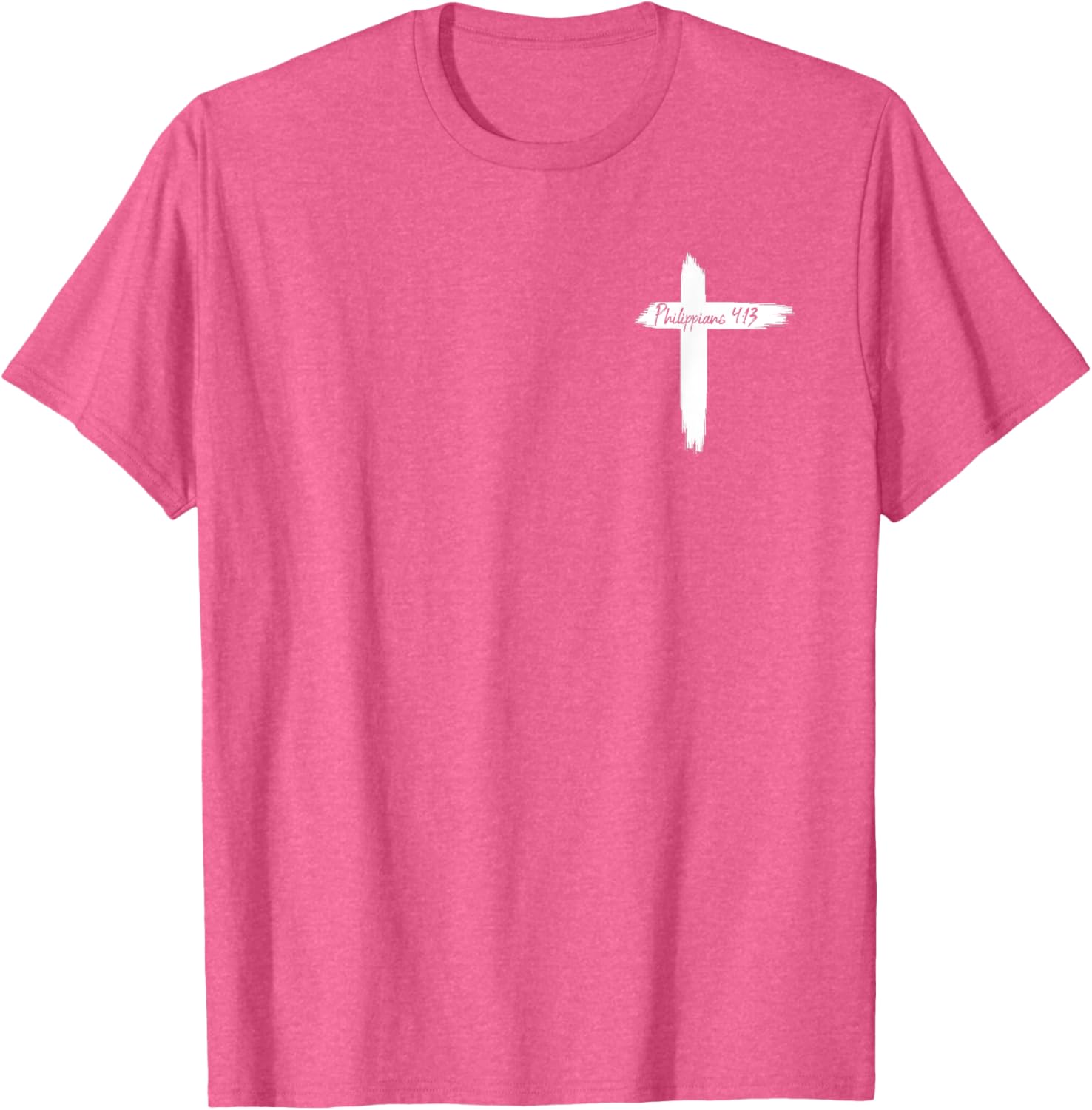 I Can Do All Things T-Shirt with Inspirational Cross Design for Everyone - 15