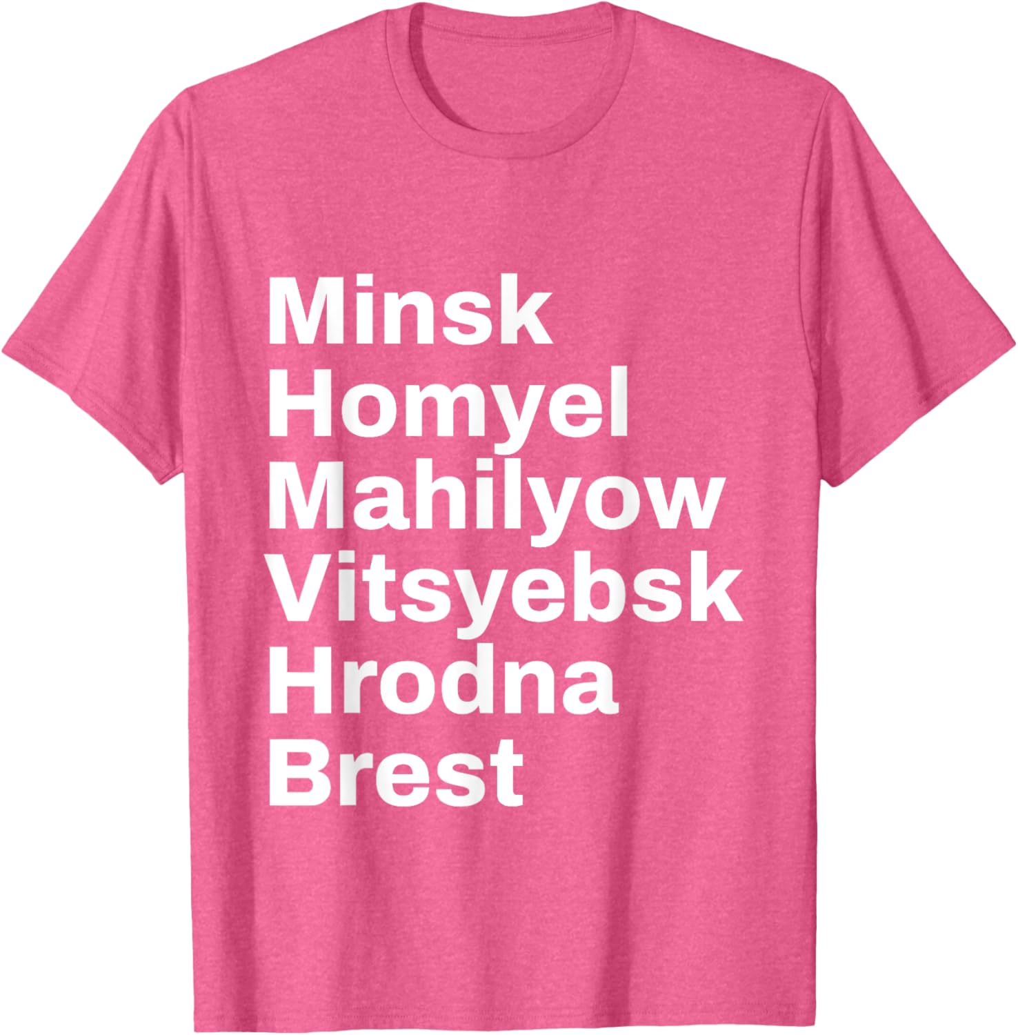 Belarus Cities Travel T-Shirt Perfect for Adventurers and Travelers - 3