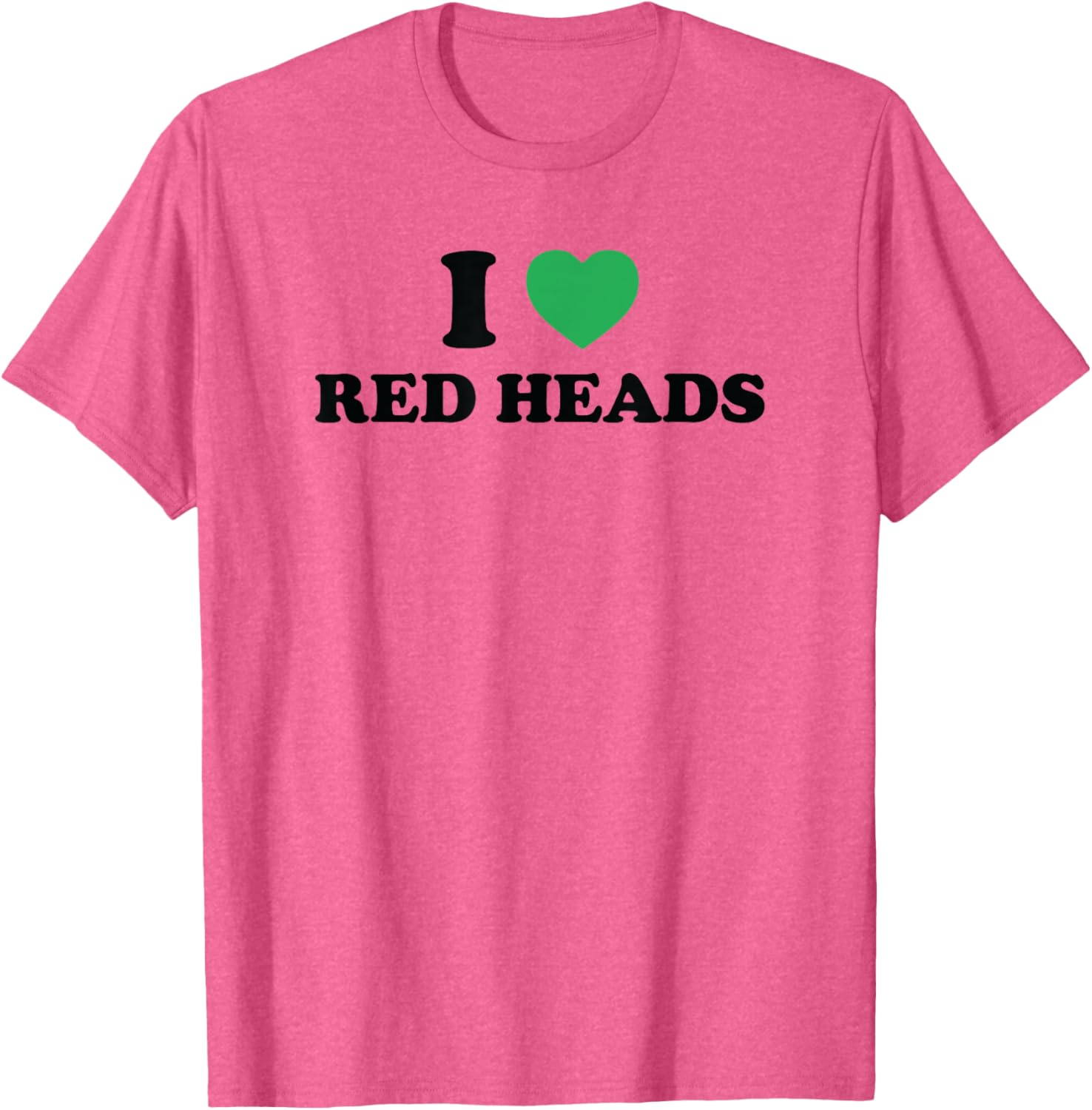 I Love Red Heads Y2K St. Patrick's Day T-Shirt for Gingers - 9