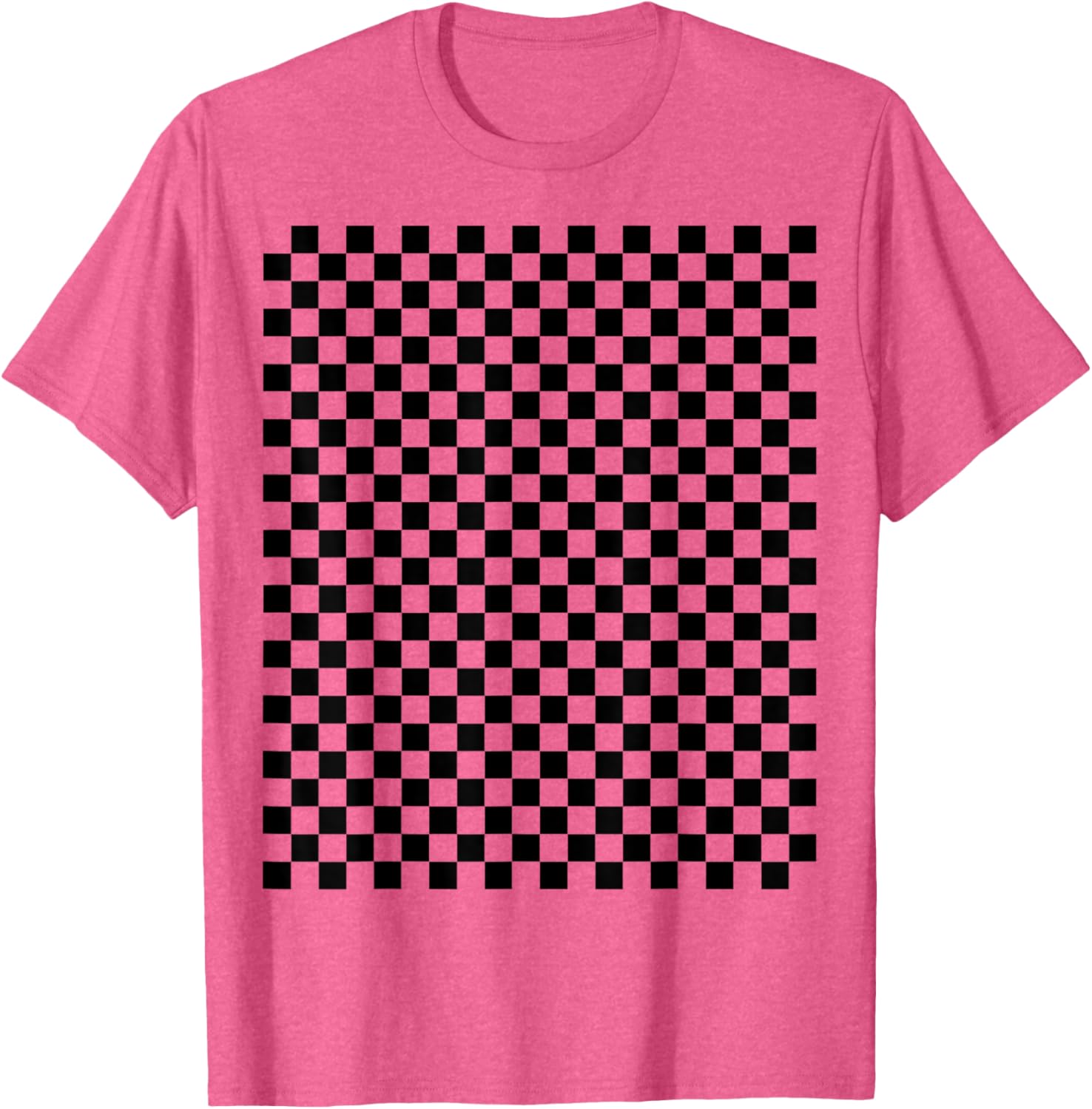 Black Checkered Skate Aesthetic T-Shirt for Trendy Style Lovers - 20