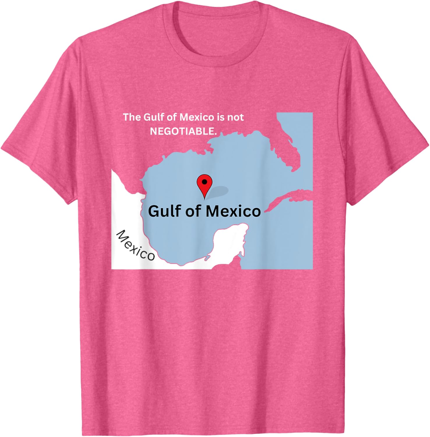 Gulf of Mexico T-Shirt for Casual Wear - Perfect Summer Style - 1