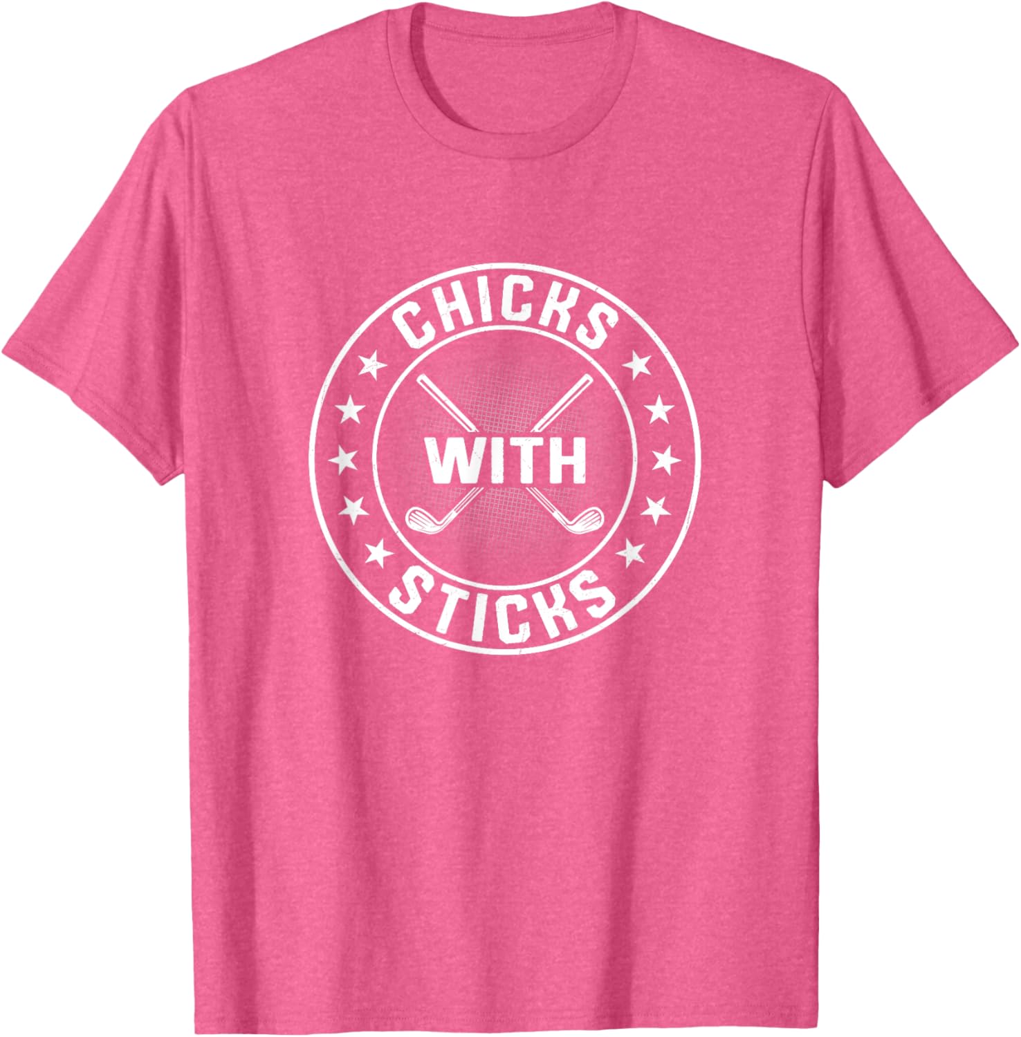 Chicks With Sticks Golf T-Shirt for Women – Fun Golfer Apparel - 23