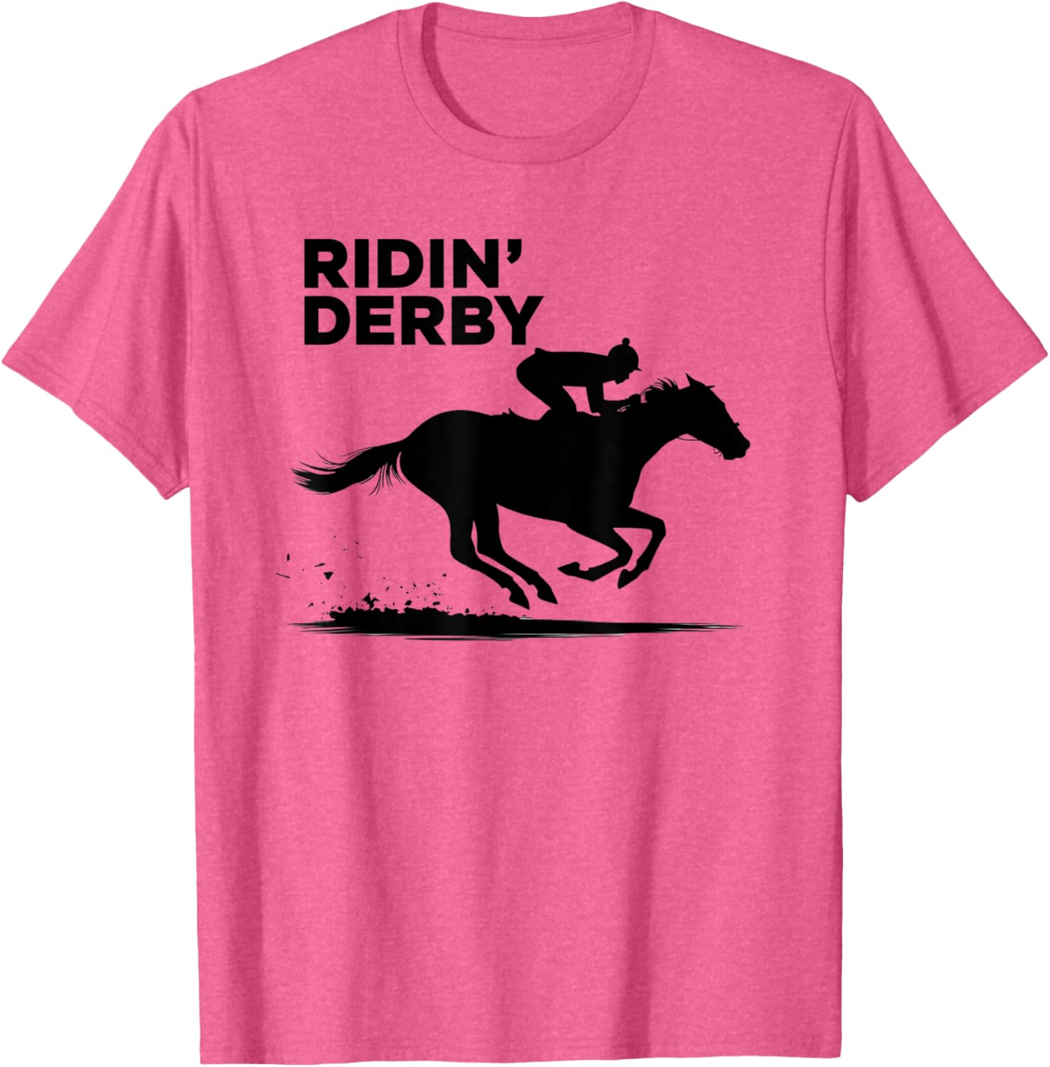 Ridin' Derby T-Shirt for Horse Racing Fans - Perfect for Enthusiasts! - 5