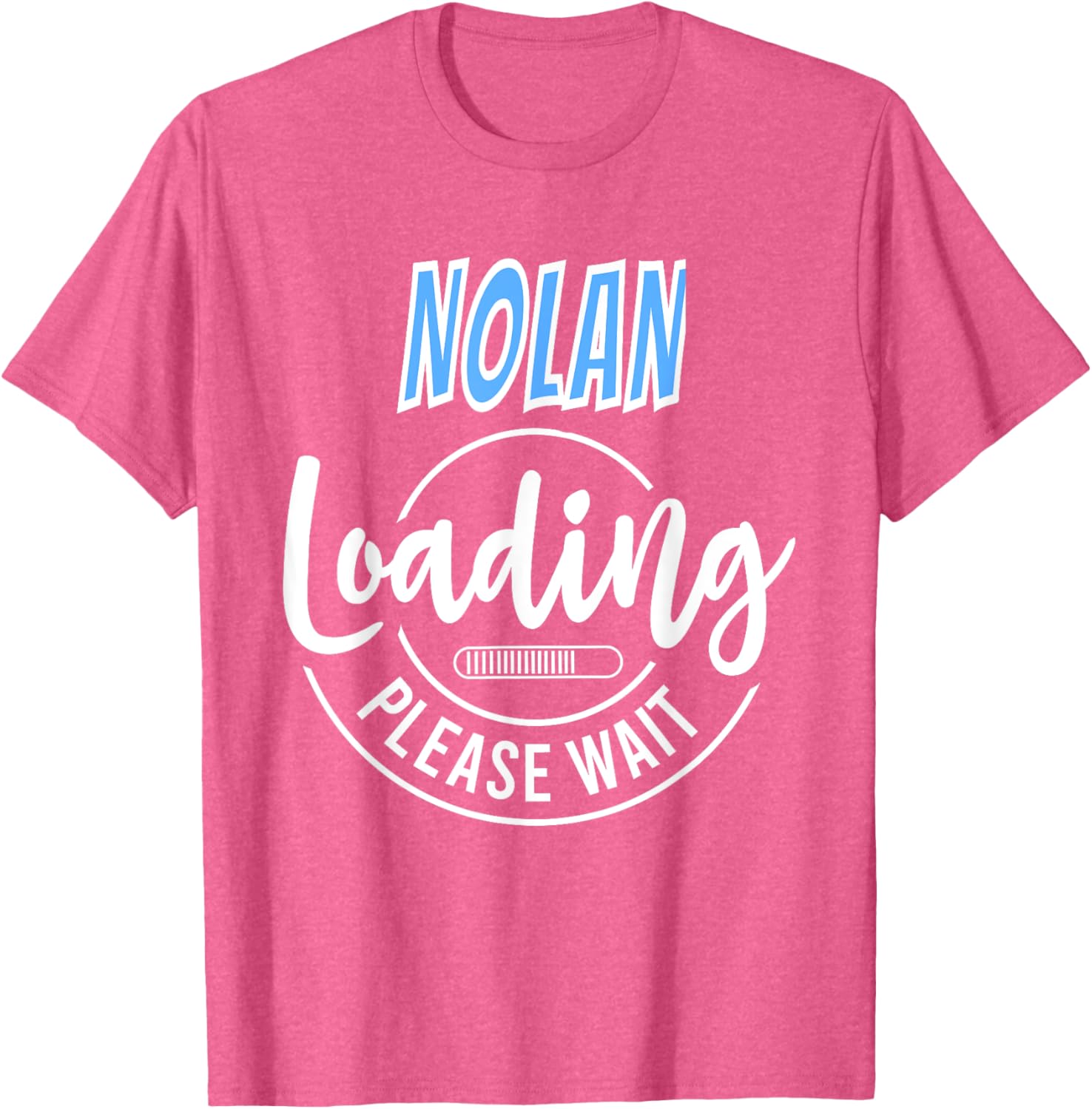 Nolan Custom Personalized Baby Boy Loading T-Shirt for Baby Showers - 18