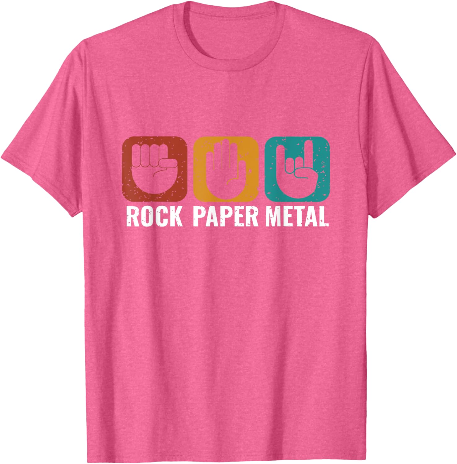 Rock Paper Metal T-Shirt for Metal Fans - Ultimate Music Lover Gift - 16