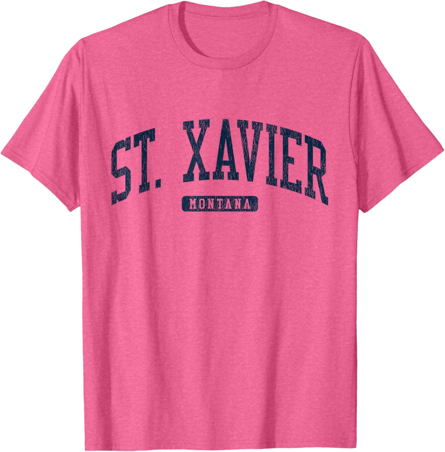 St. Xavier College Montana Blue T-Shirt for Students and Alumni - 11